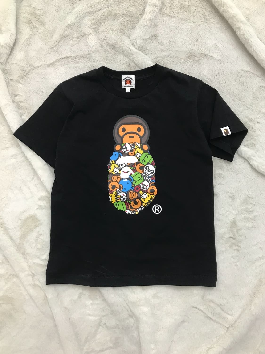 🙊 베이프 마일로 올 프렌즈 마일로 온 헤드 티셔츠 🙊 상품이미지6