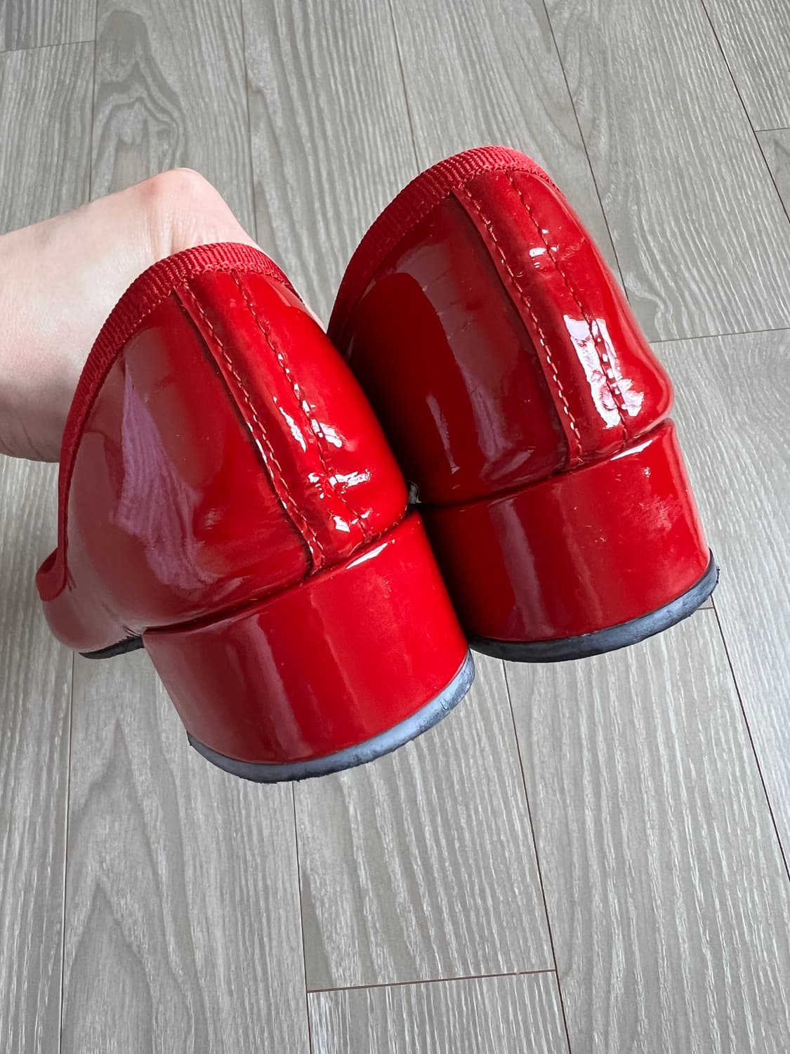 레페토 플랫슈즈 까미유 레드 37 상품이미지6