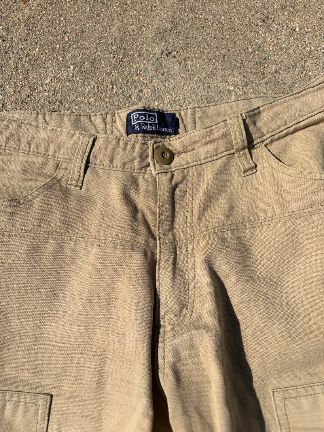 Polo Ralph Lauren 베이지 카고 쇼츠 팬츠 32 상품이미지4