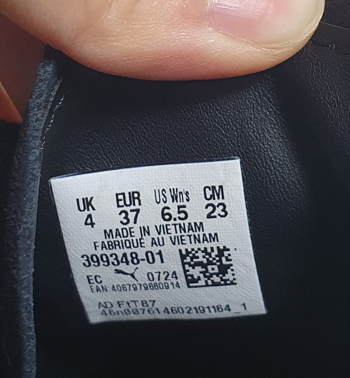 230mm 푸마 팔레르모 엘레바타 블랙 검솔 상품이미지9