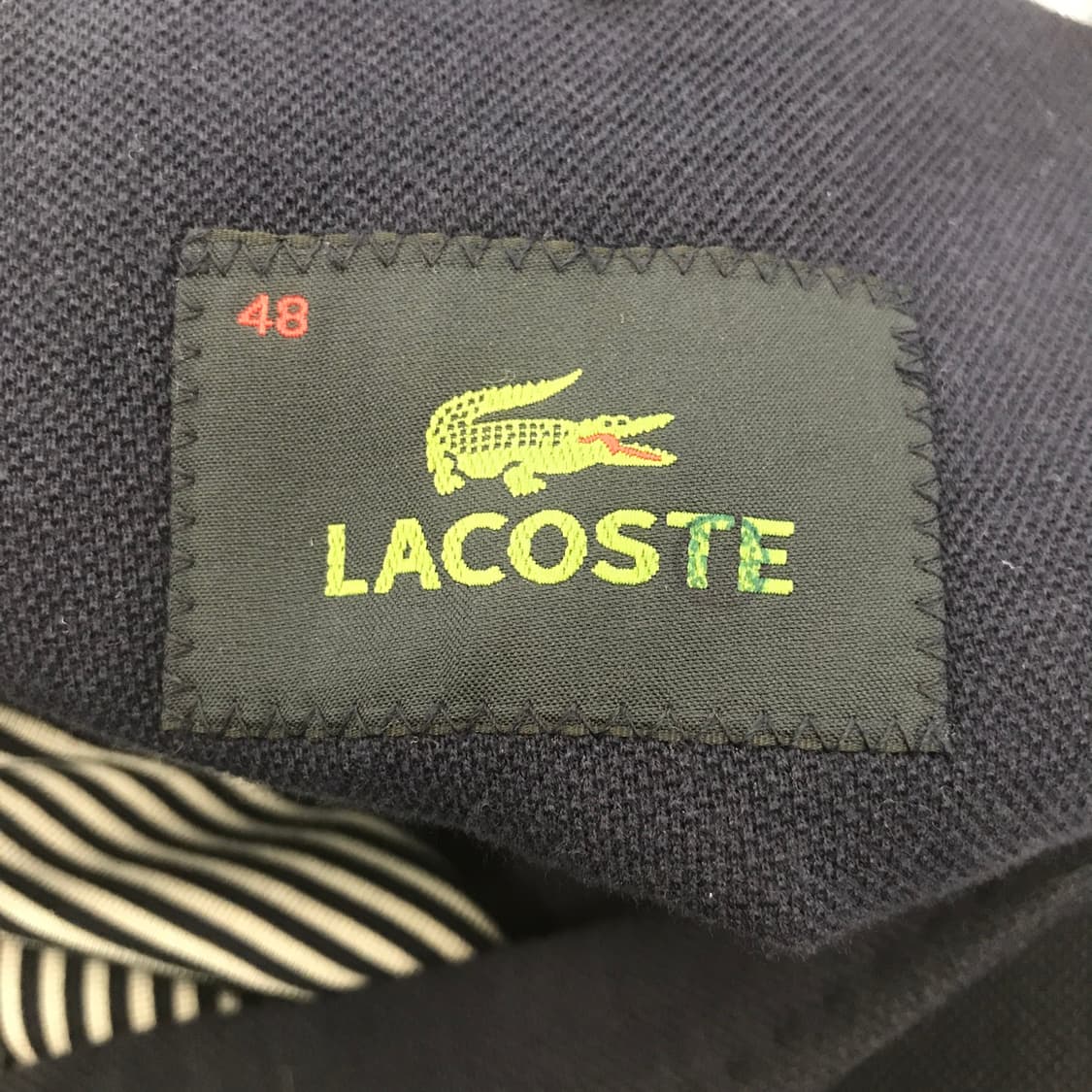 라코스테 네이비 코튼 블레이저자켓 [48] 상품이미지7