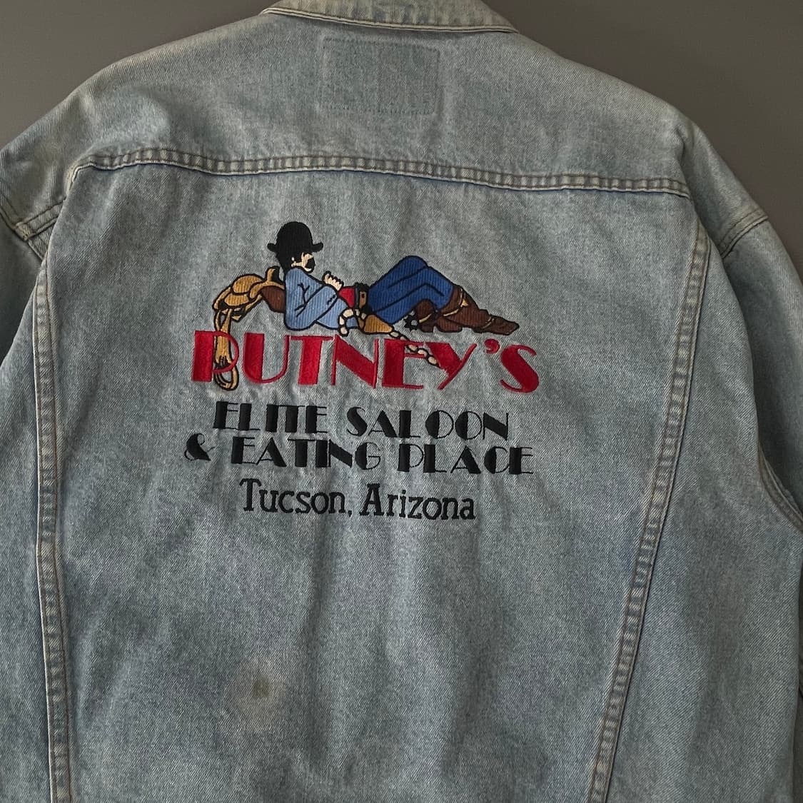 버터필드스테이지 90s 퍼트니즈 연청자켓 L 상품이미지6