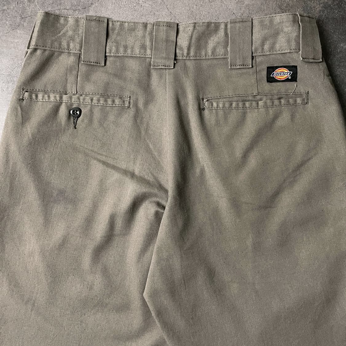 DICKIES 디키즈 빈티지 그레이브라운 코튼 치노 팬츠 A00810 상품이미지7