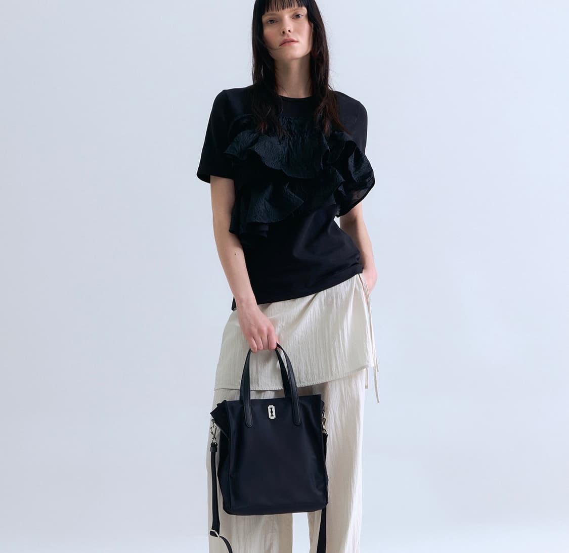 분크 헤이 패스 토트 블랙 스몰 팝니당 상품이미지1