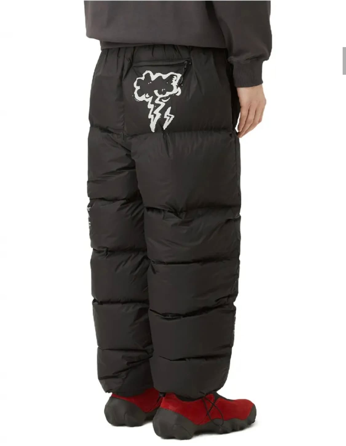 예스아이씨 패디드 덕다운 바지 상품이미지2