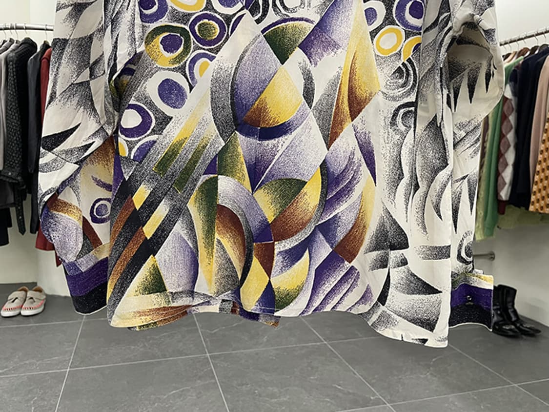 90'S GIANNI VERSACE_ silk 100% (L) 상품이미지6