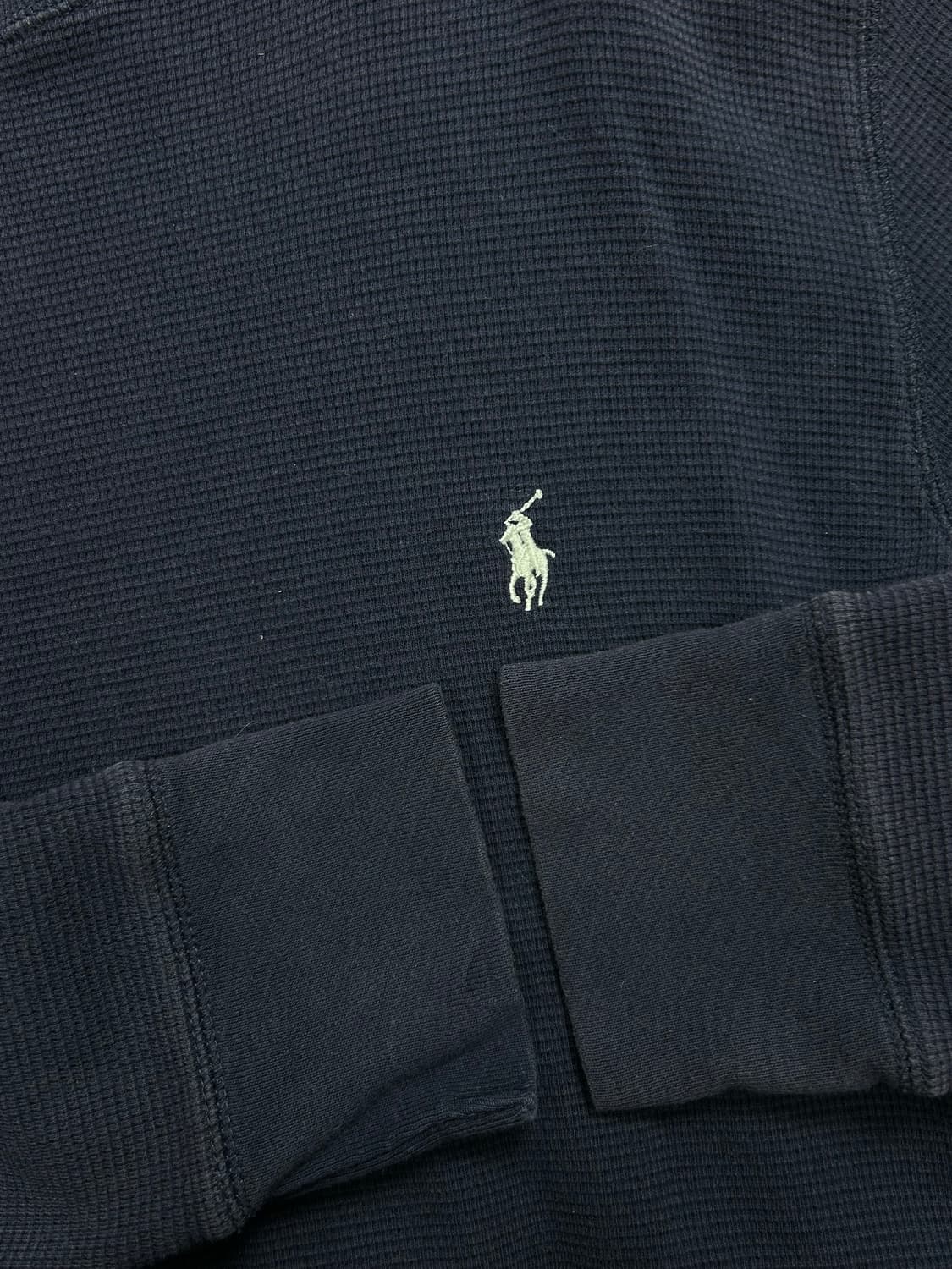 폴로 랄프로렌 네이비 와플티 S 상품이미지6