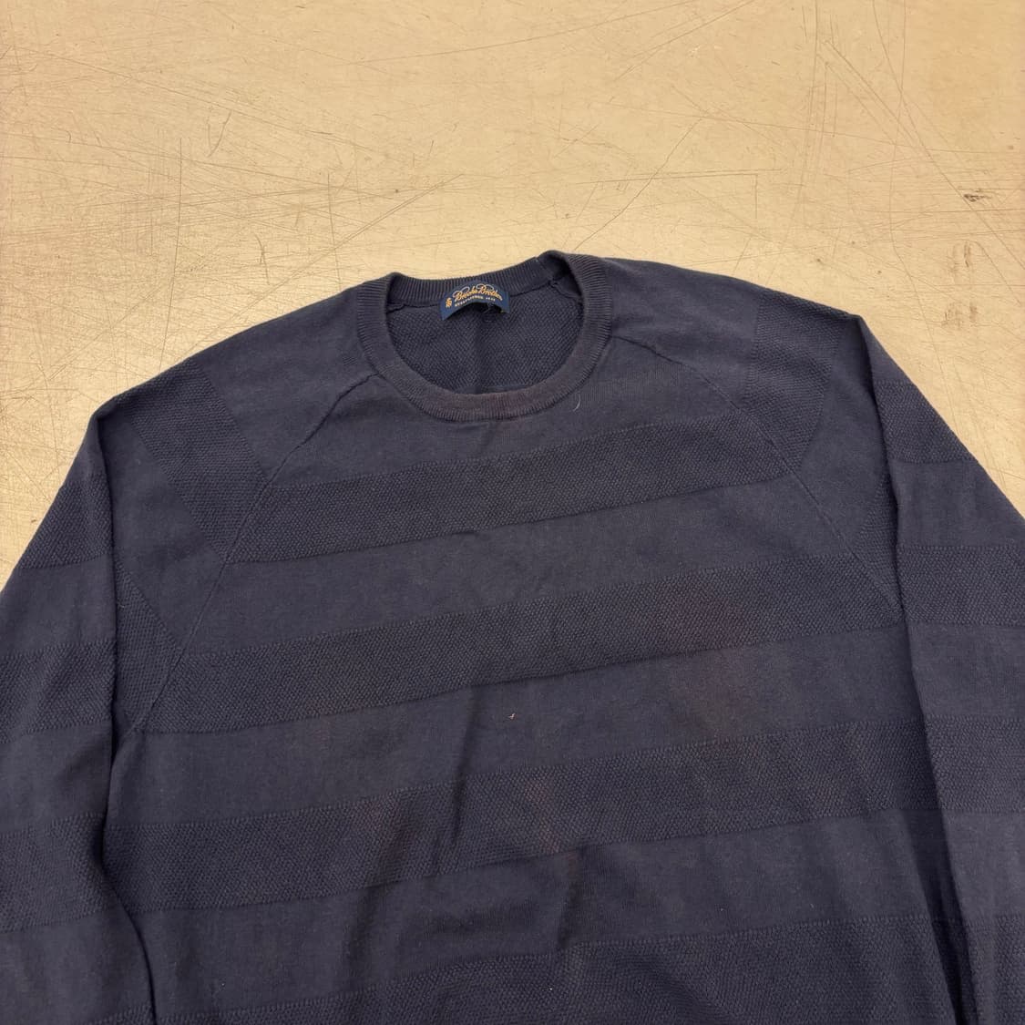 브룩스브라더스 네이비 패턴 니트 상품이미지2