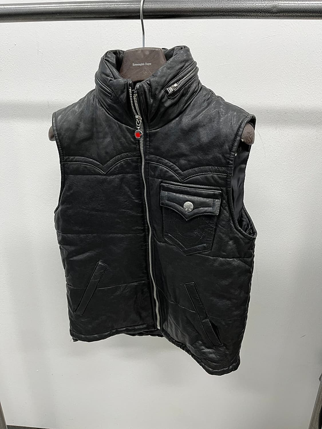 95-100) 트루릴리젼 양가죽 패딩조끼 상품이미지1