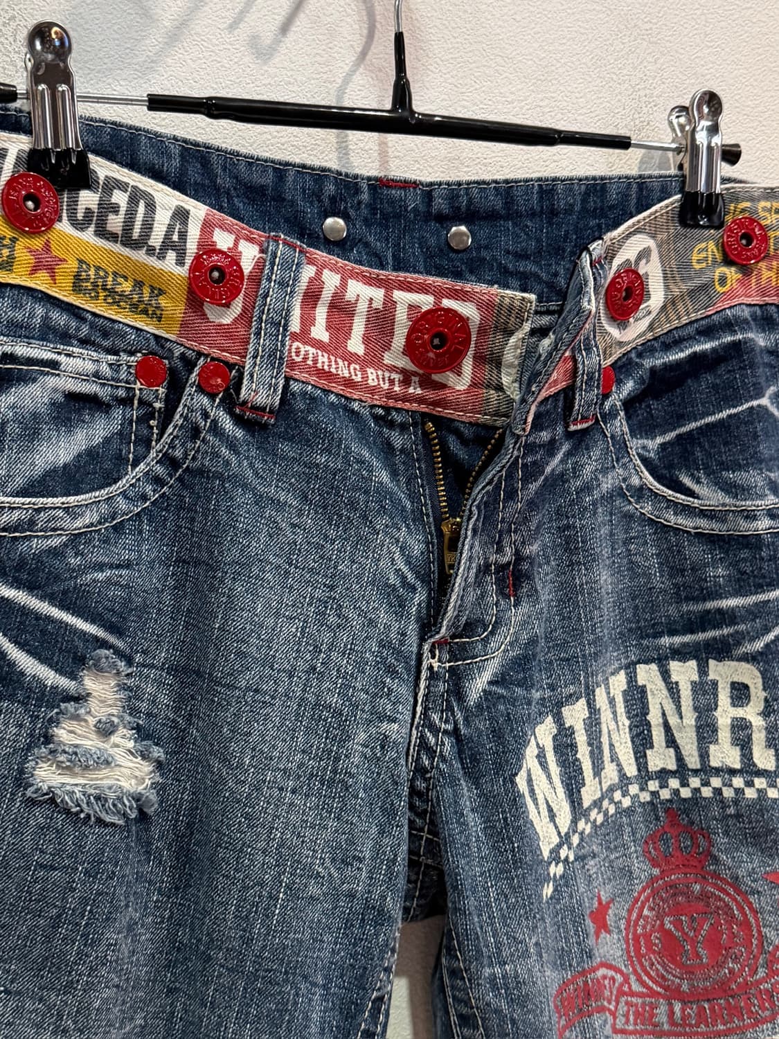 Japanese Punk Graphic Low rise (29.5) 상품이미지6