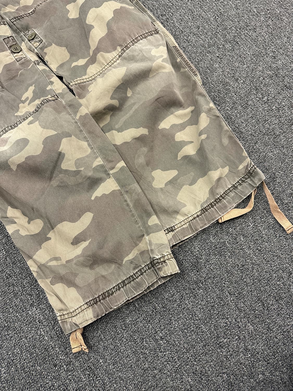 빈티지 밀리터리 카모 카고팬츠 상품이미지5