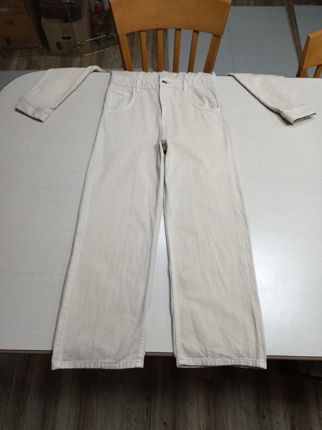 S80(26) 새상품 ZARA 점프수트 베이지 S-212(26) 상품이미지4