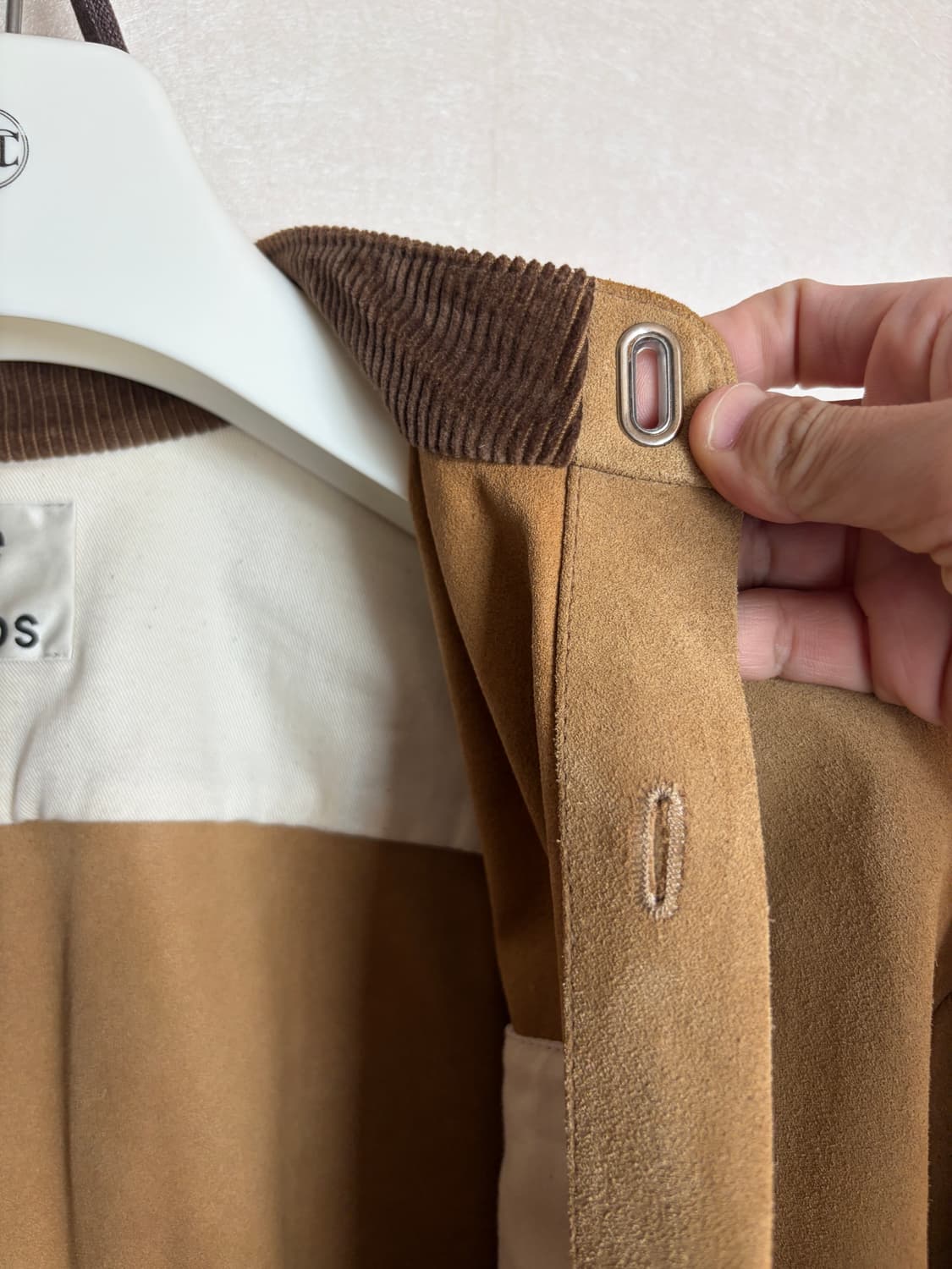 아크네 스튜디오 오버시이즈 스웨이드 셔츠 48 상품이미지4