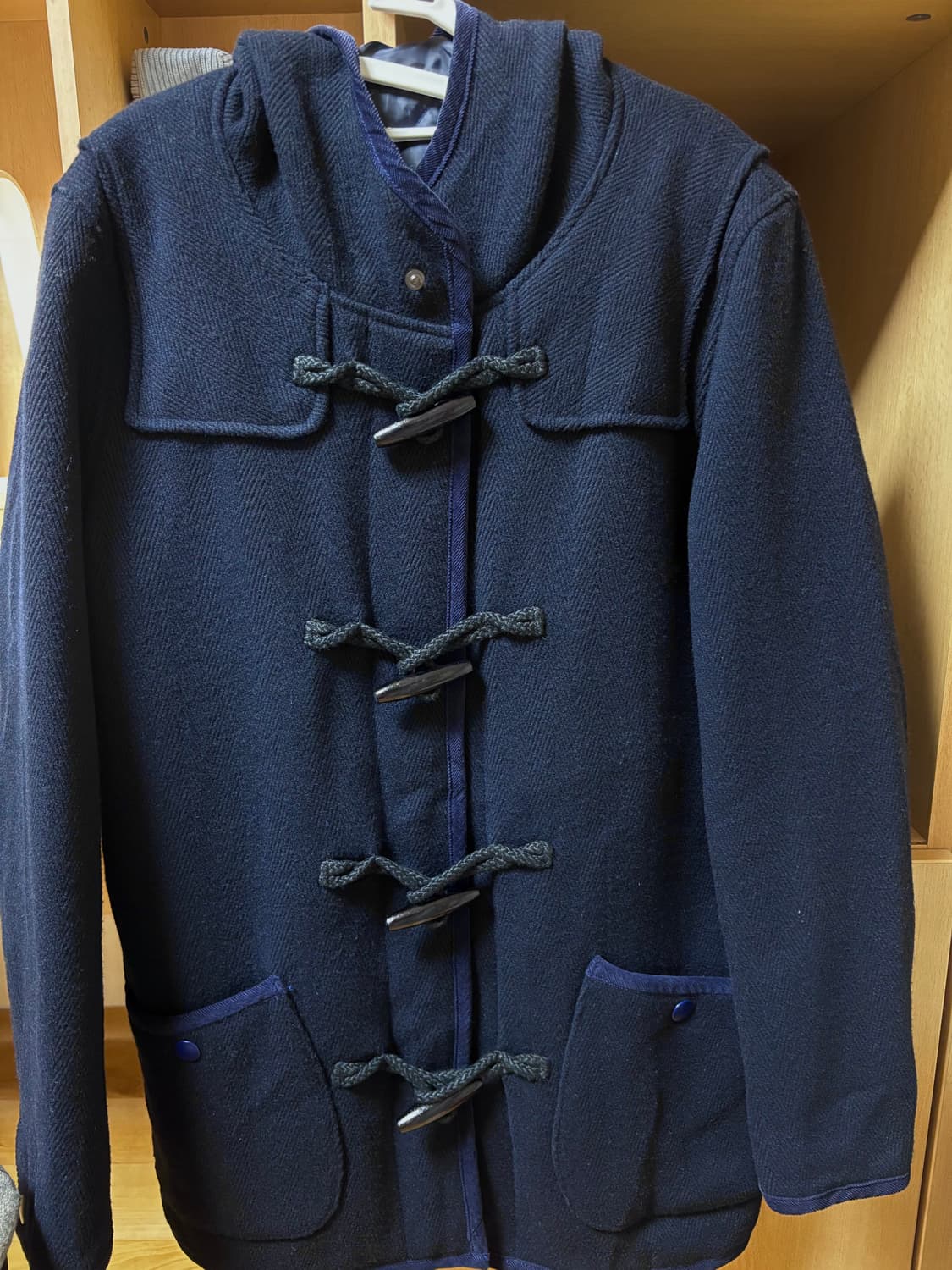 네이비 더플코트 상품이미지2