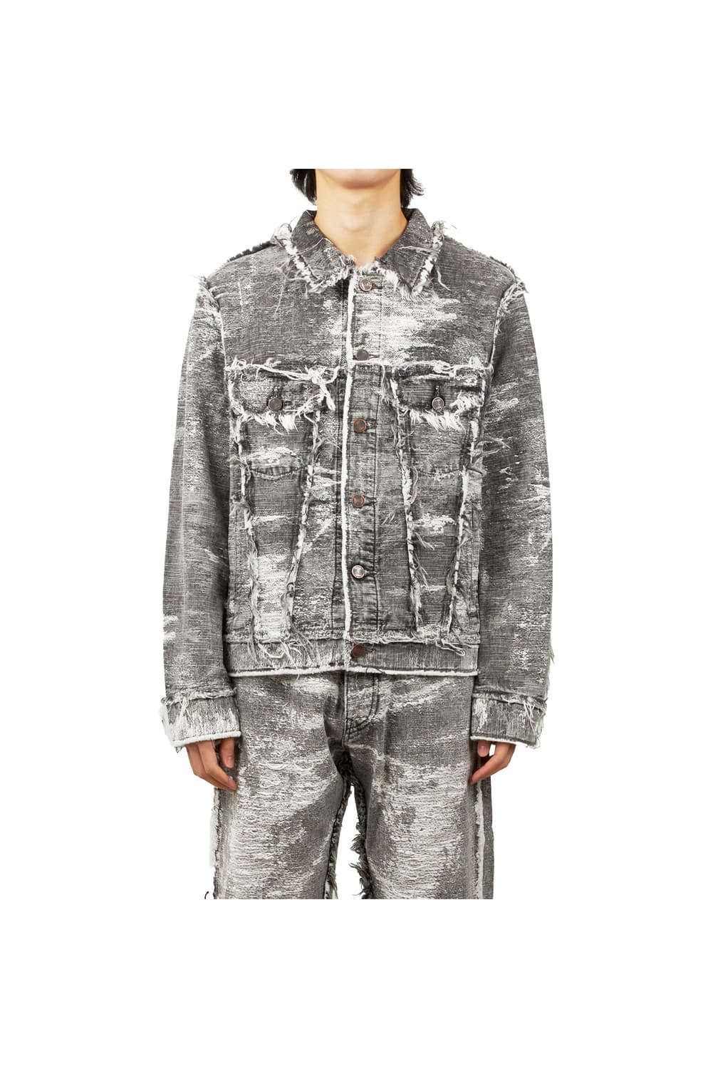 새상품 탁 TAAKK 3rd 블랙데님 자켓 2사이즈 상품이미지5