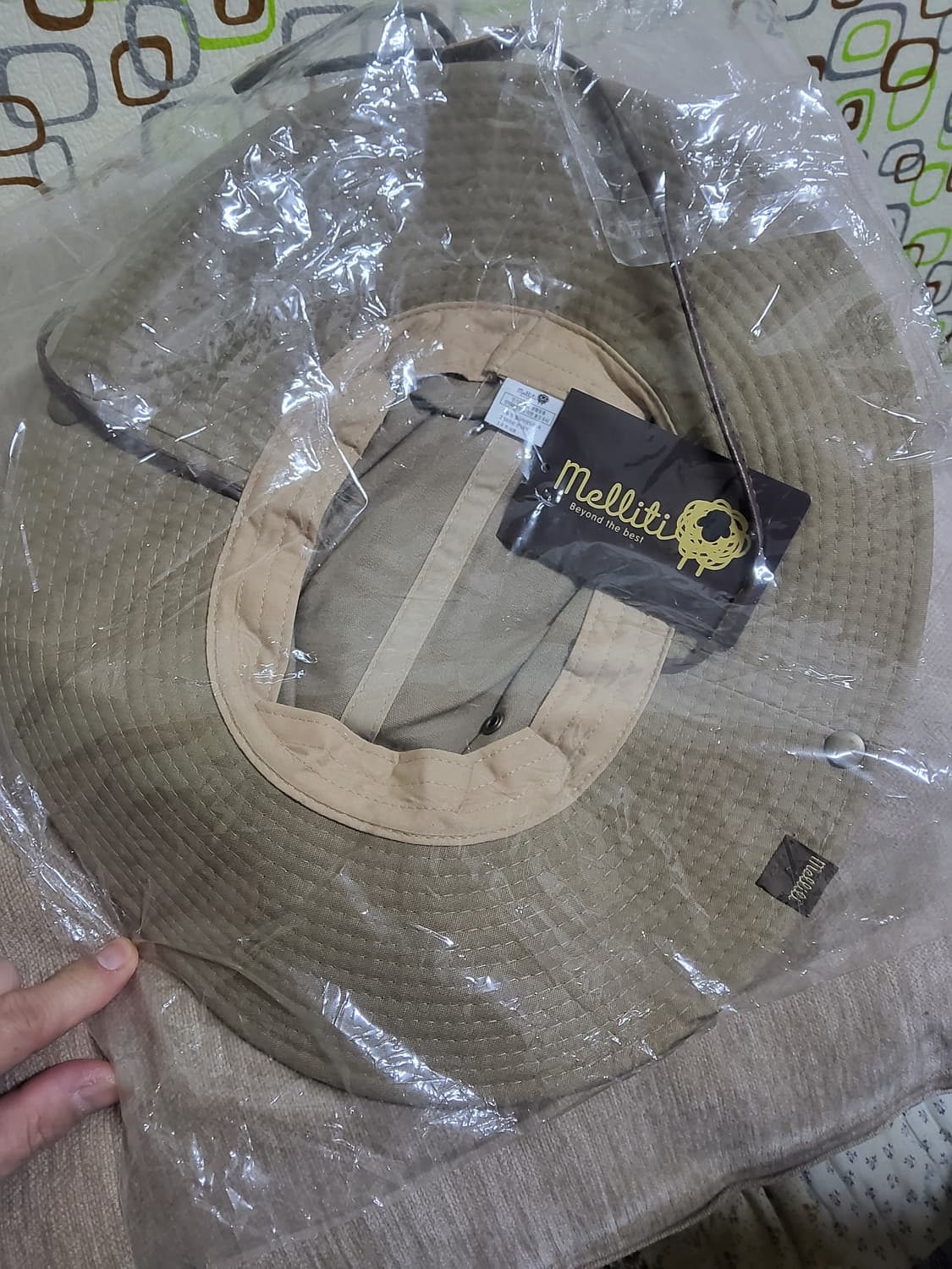 멜리띠 아웃도어 사파리모자 60호 신품 상품이미지2