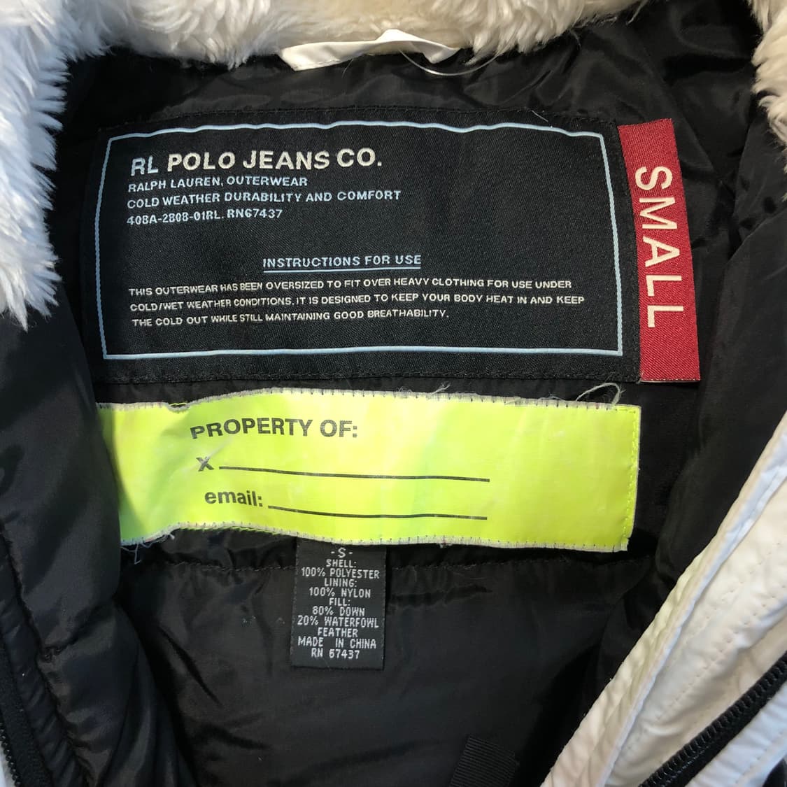 폴로 진스 N3B 패딩 파카  상품이미지9