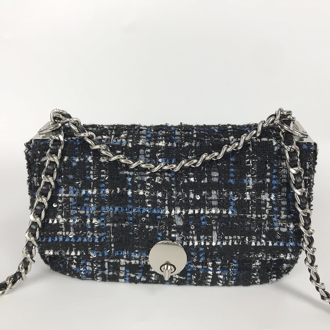 베네통 Benetton 트위드 체인백 여성 가방 상품이미지2