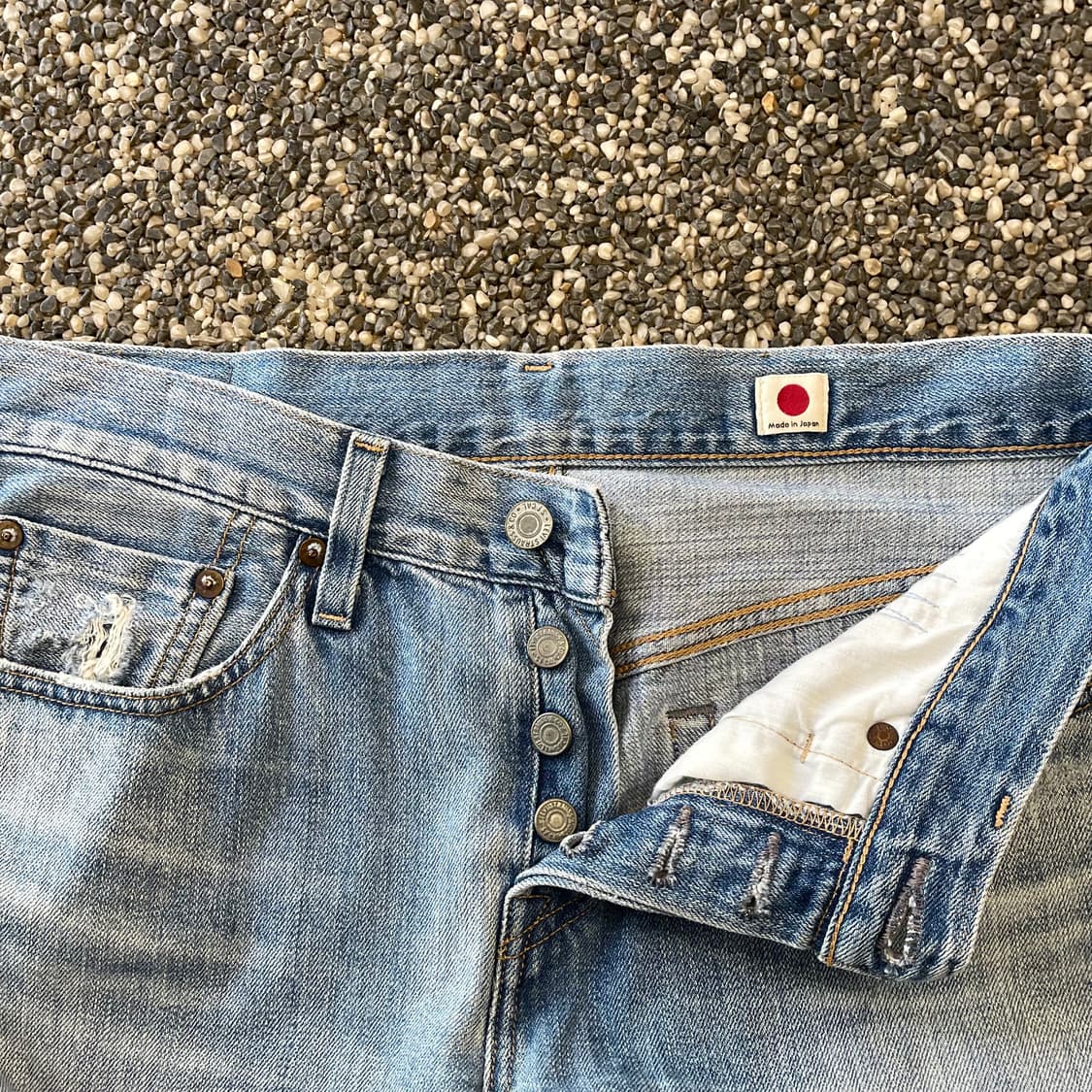 리바이스 501T 셀비지 데님 made in JAPAN (31) 상품이미지3
