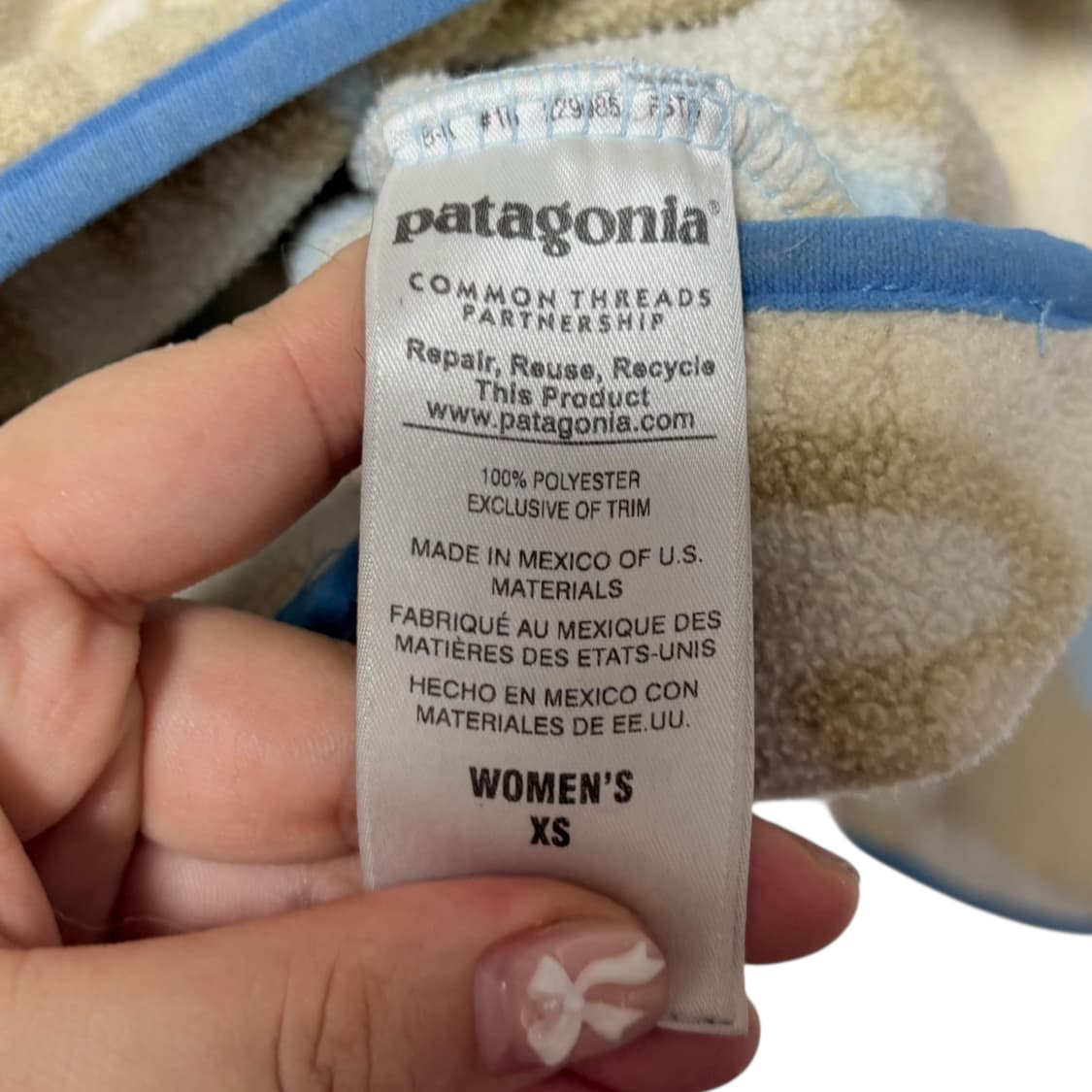 3814 파타고니아 신칠라 플리스 카모 후리스 상품이미지5