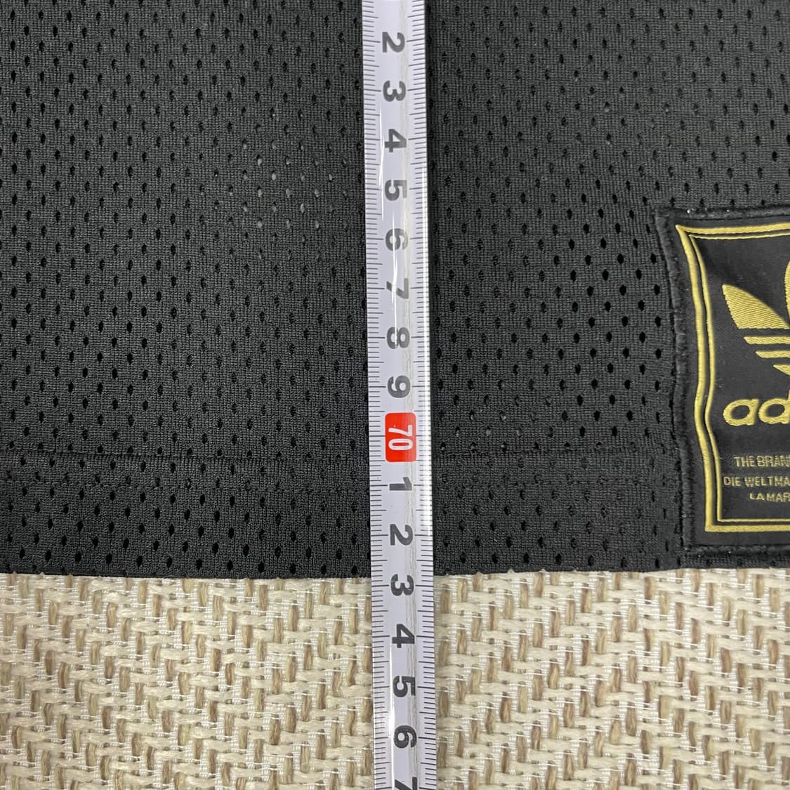 아디다스 블랙 삼선 메쉬 반팔티 100 상품이미지8