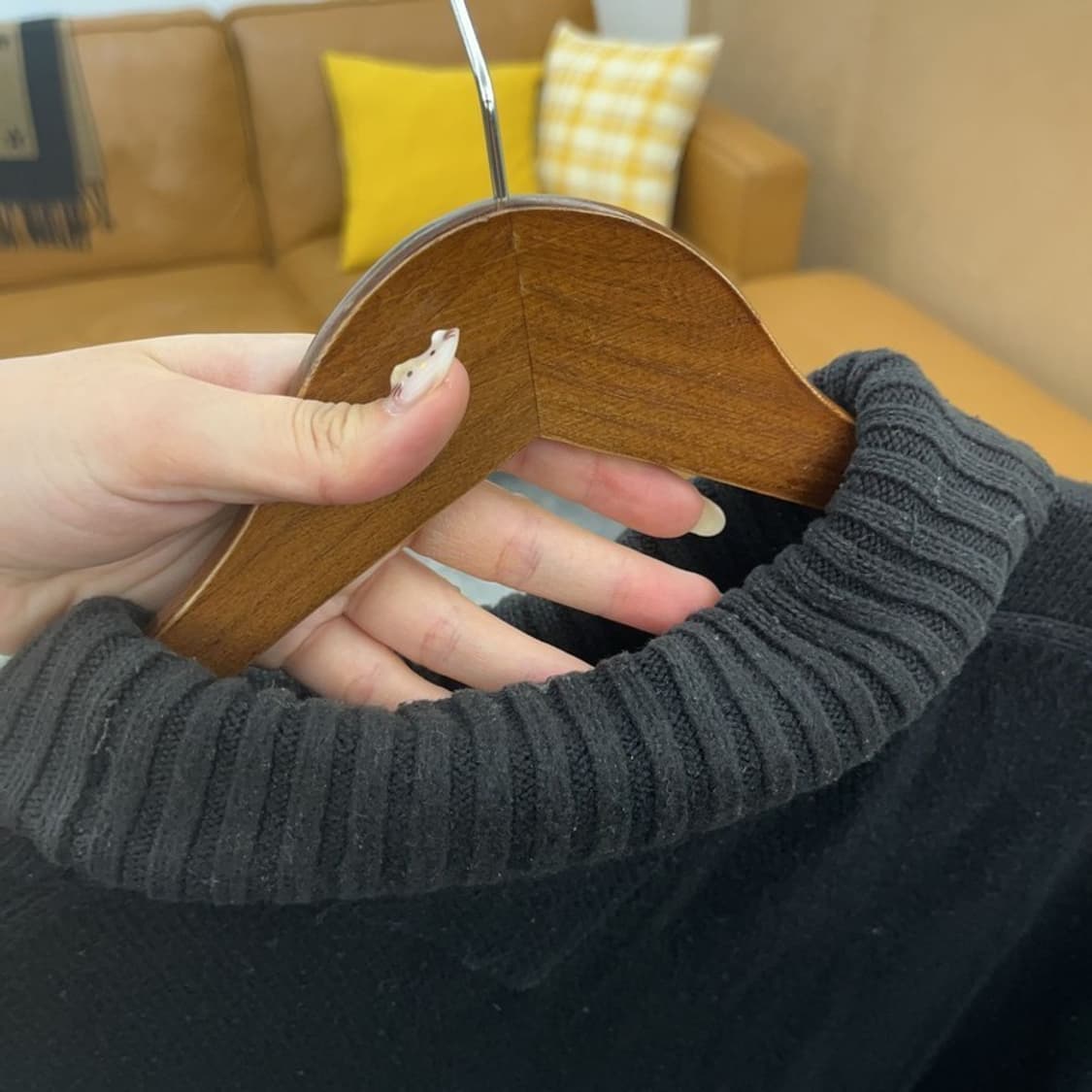 타미힐피거 빅로고 터틀넥 코튼 니트 스웨터 95 C06317 상품이미지9