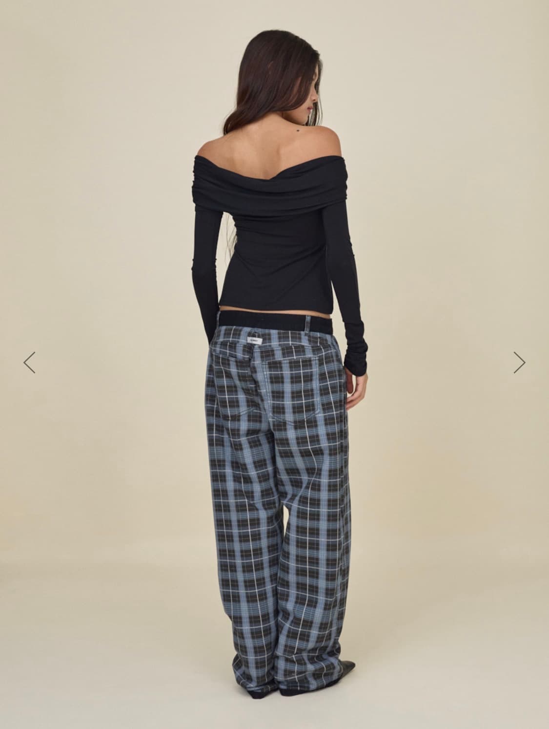 글로니 | LITTLE WAVES LONG SLEEVE (BLACK) 상품이미지3
