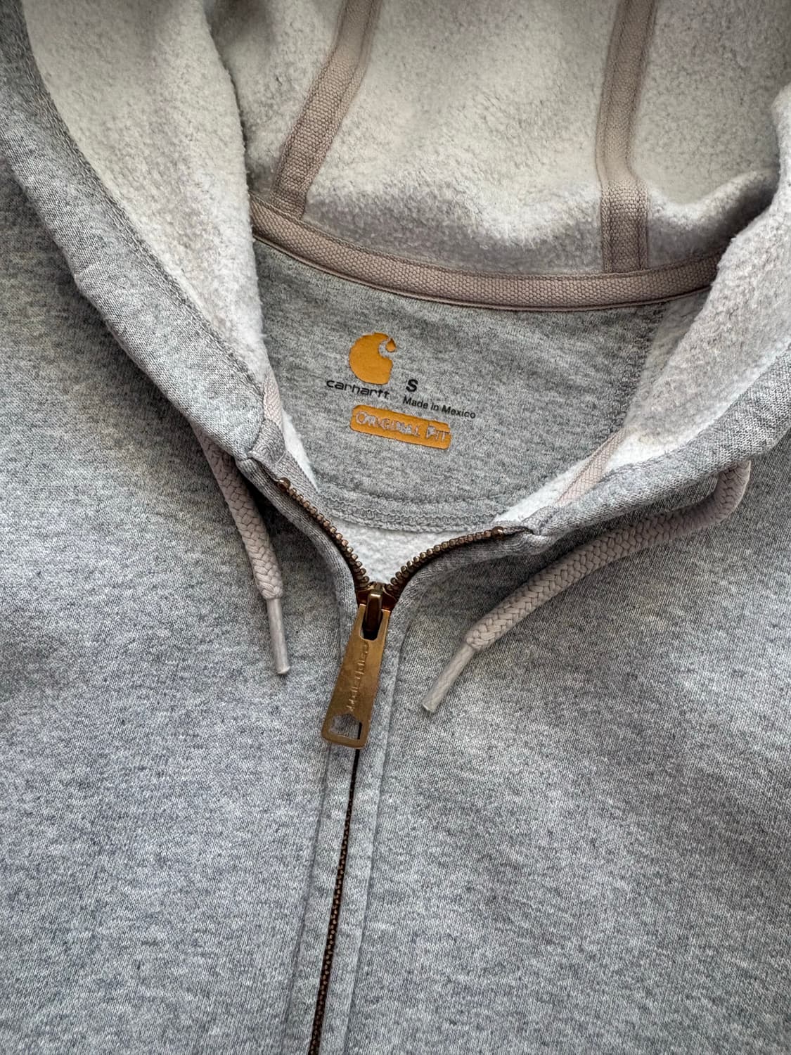 칼하트 미드웨이트 후드 집업 상품이미지3