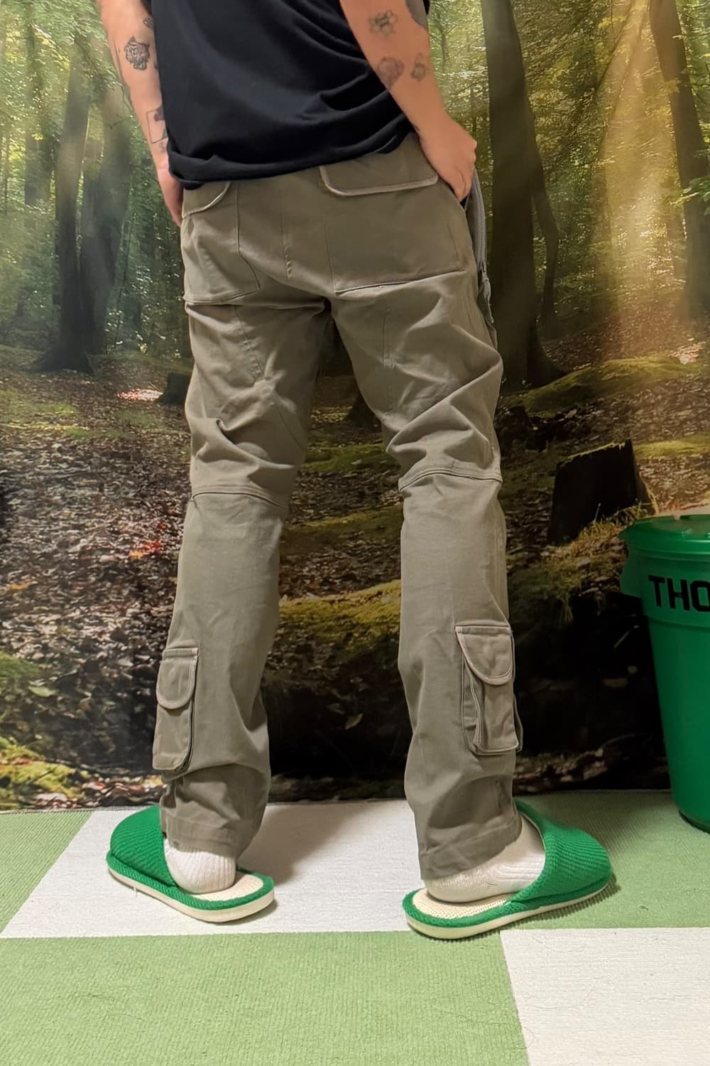 파프롬왓 파아카이브 3D 포켓 카고 팬츠 상품이미지2