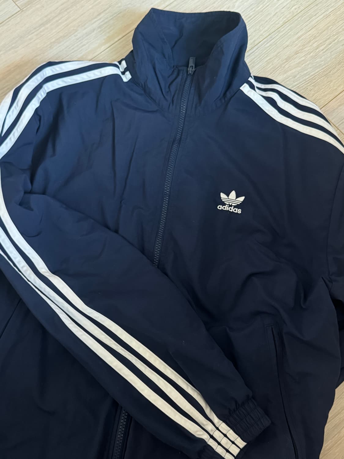 아디다스 네이비 져지 바람막이 상품이미지1