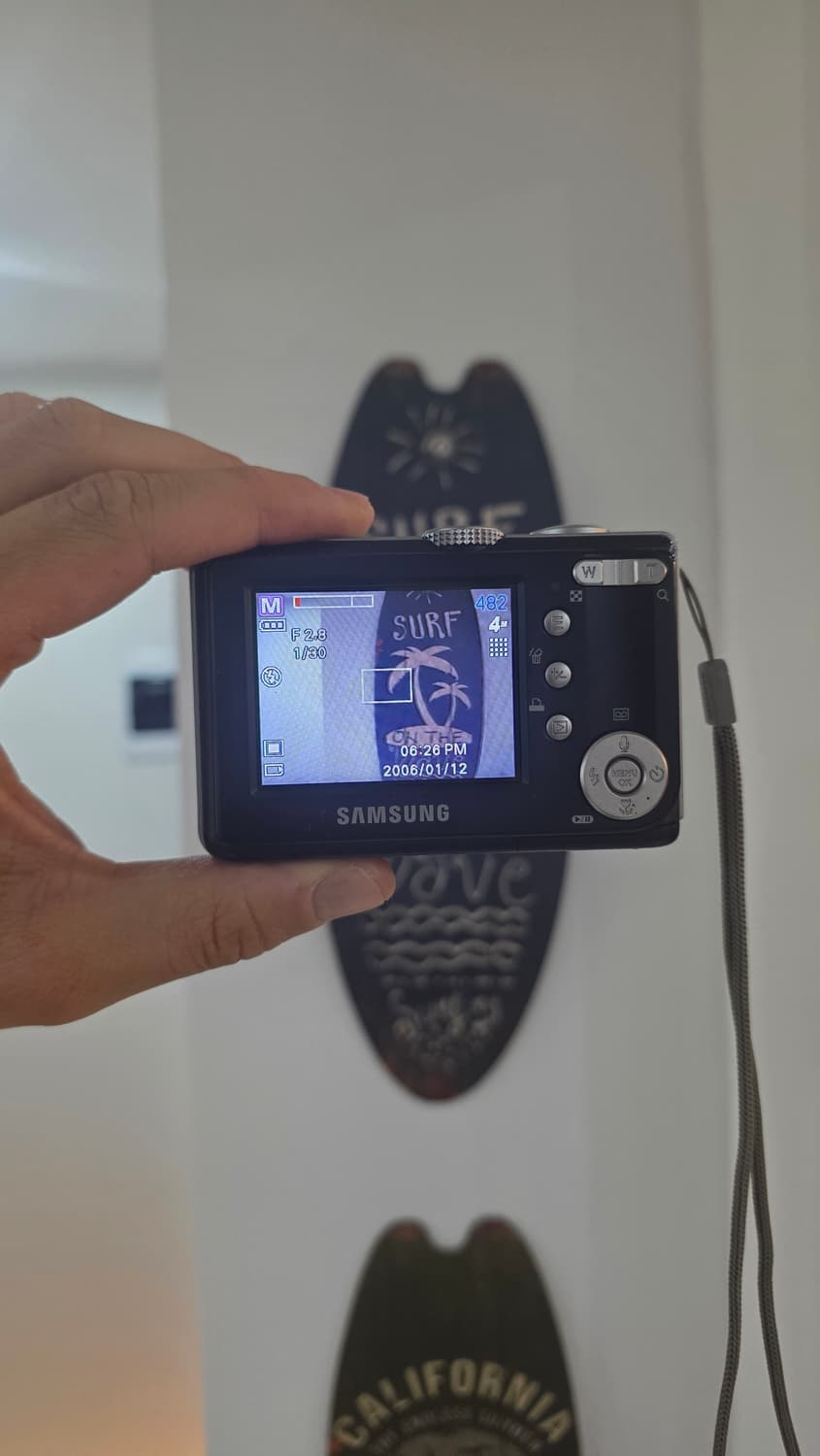 Samsung kenox s500 빈티지 콤팩트 카메라 작례 O 상품이미지5