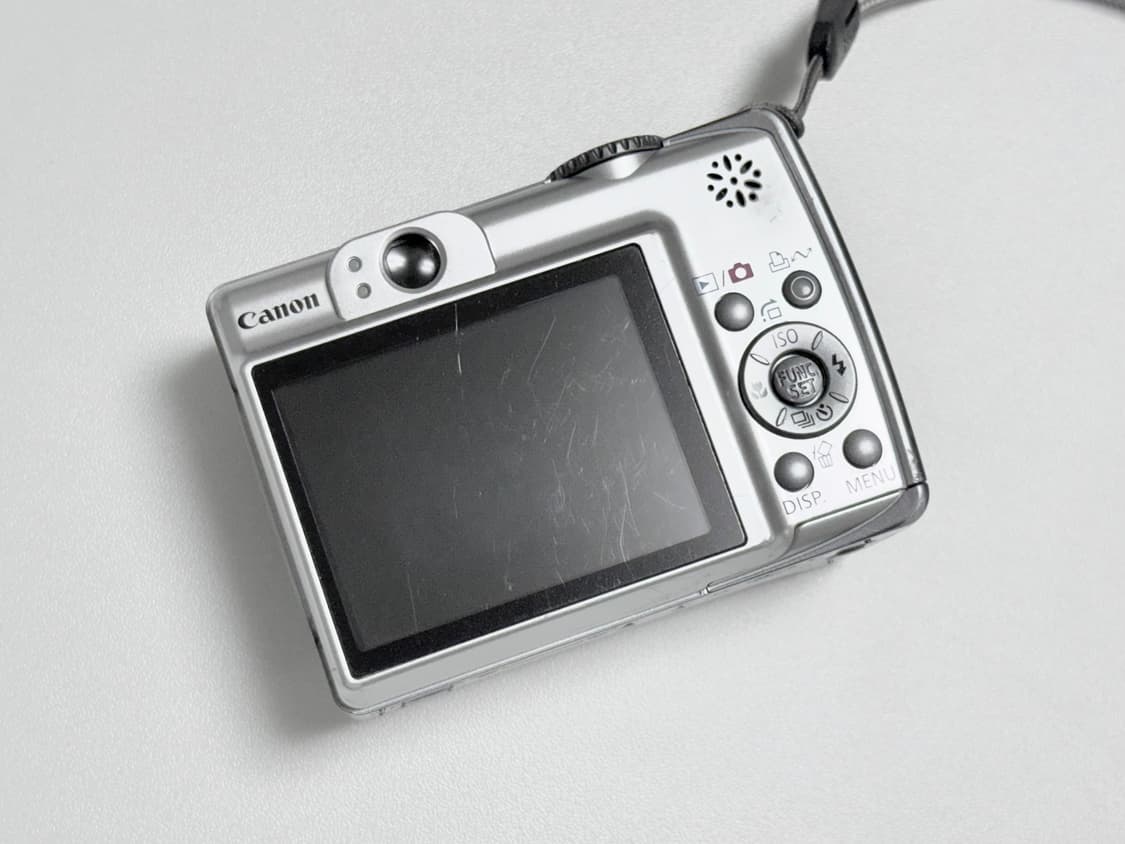 캐논 파워샷 A560 빈티지 디지털카메라 상품이미지6