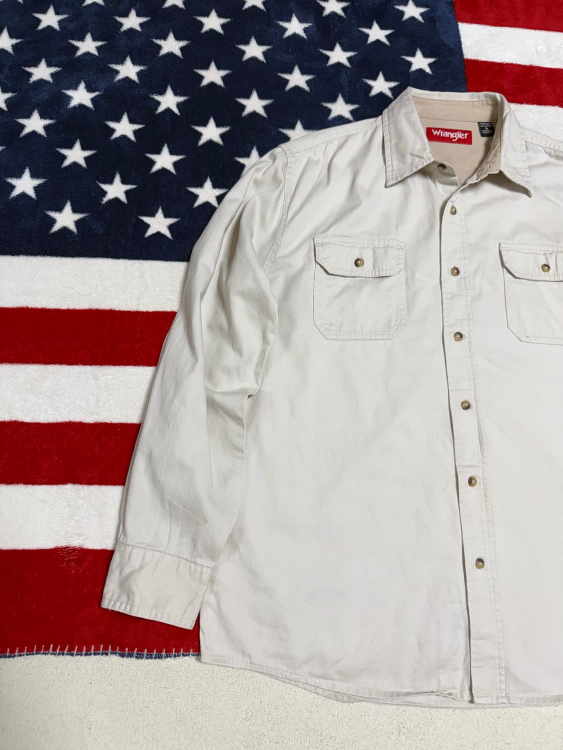 랭글러워크셔츠 빈티지워크셔츠 Wrangler work shirt  상품이미지2