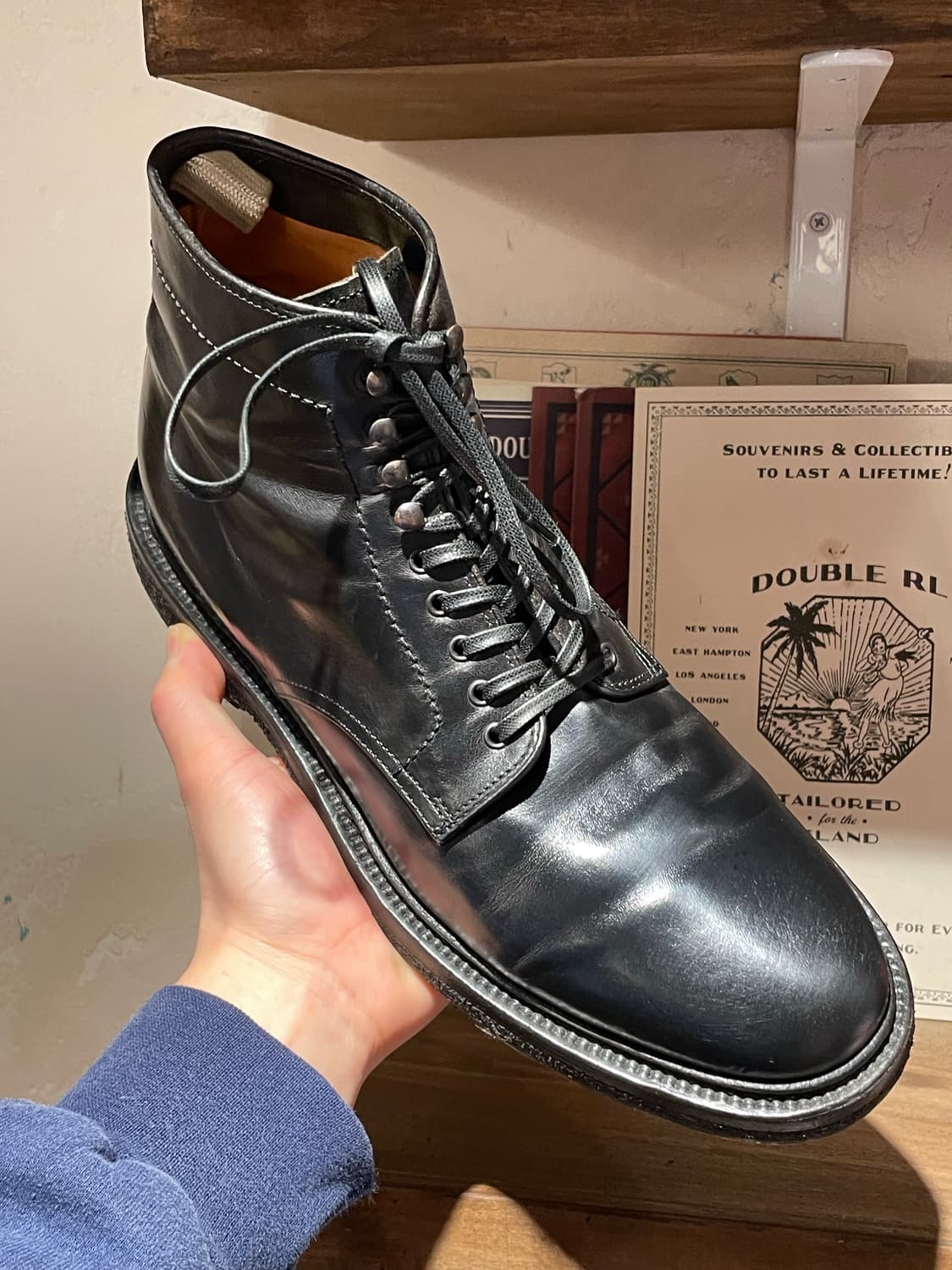 오피치네 크리아티베 아나토미아 부츠 판매 알든 rrl 상품이미지7