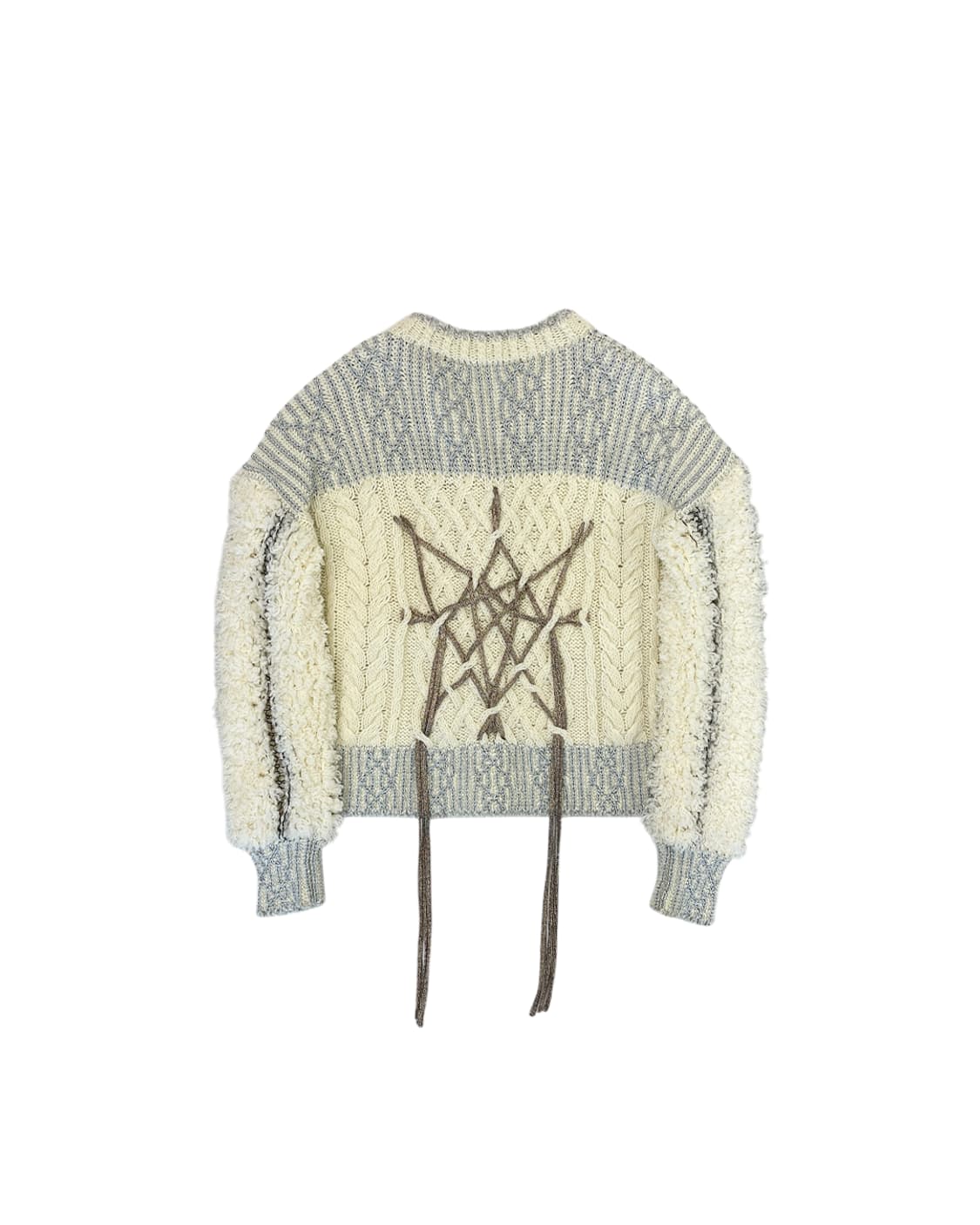 루루무 21AW 스트링 디테일 글리터 실 가디건 상품이미지5