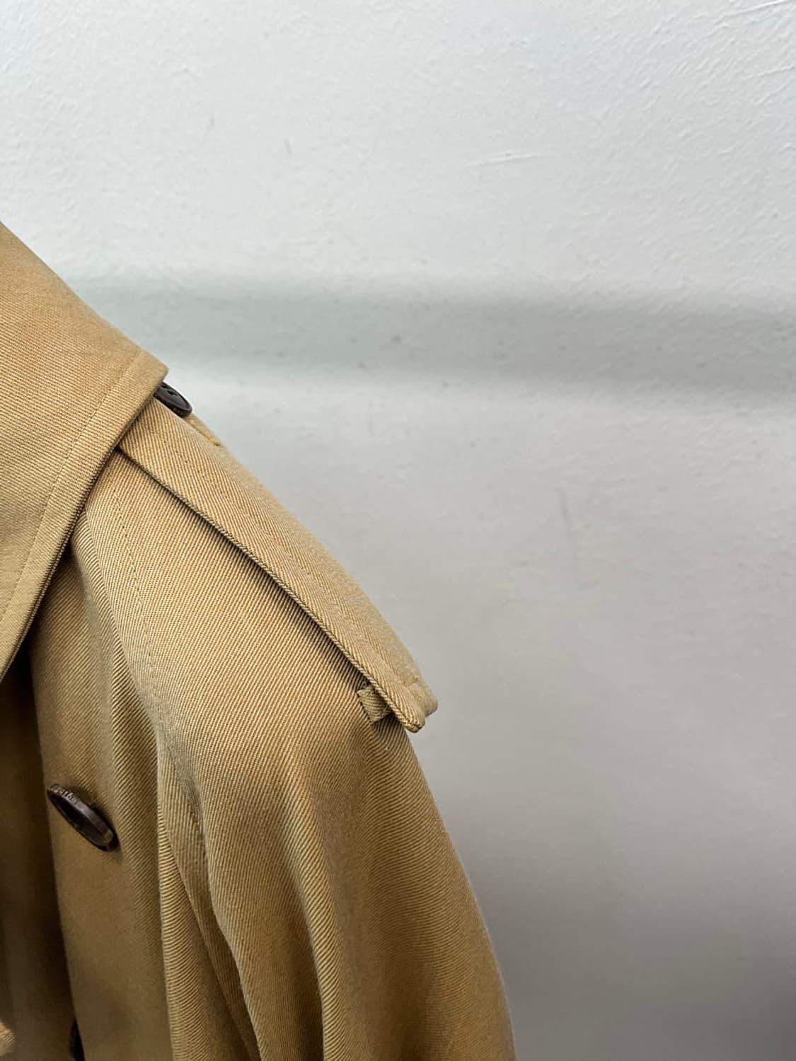 110) 비긴202 울 개버딘 트렌치코트  상품이미지6