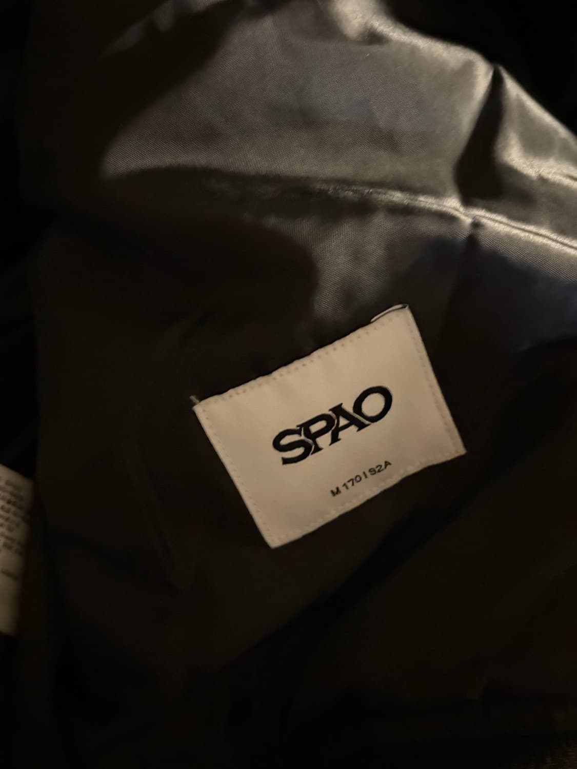 스파오 후드탈부착 봄버자켓 상품이미지6