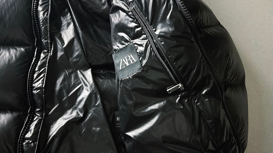 자라 유광패딩 상품이미지3