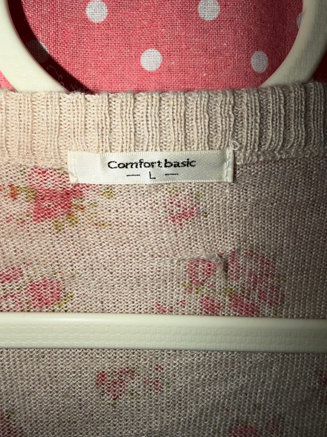 [Comfort basic] 플라워 패턴 가디건  상품이미지2