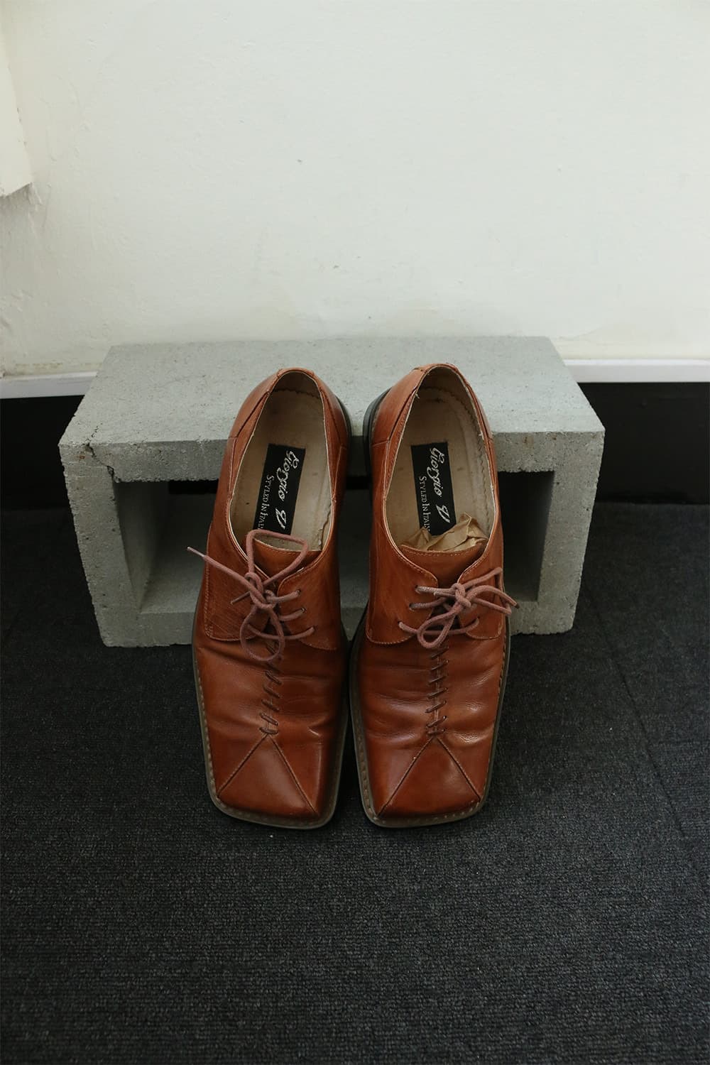 레더 스퀘어토 드레스 슈즈 상품이미지7