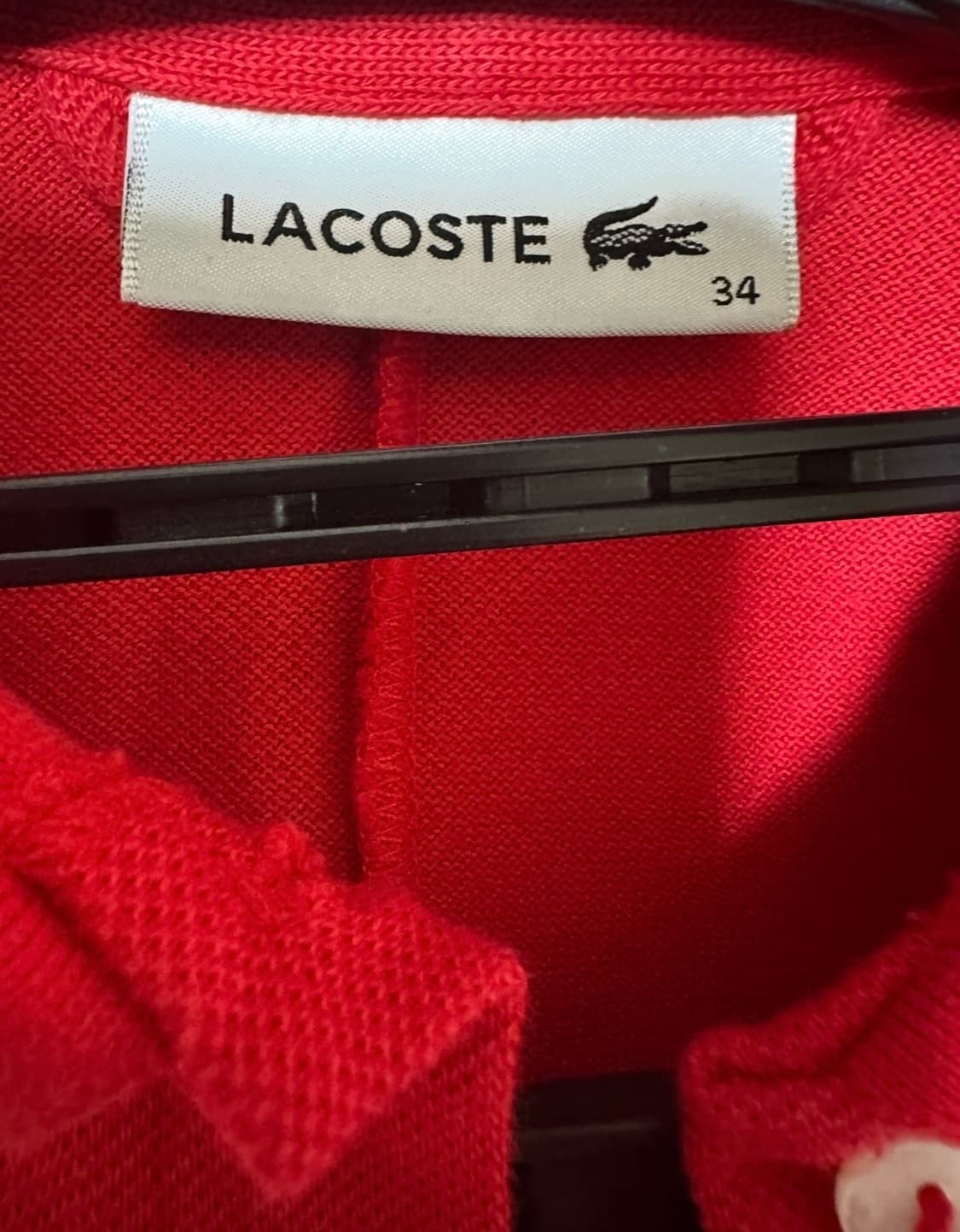 라코스테 레드 반팔 셔츠 pk 원피스 상품이미지7