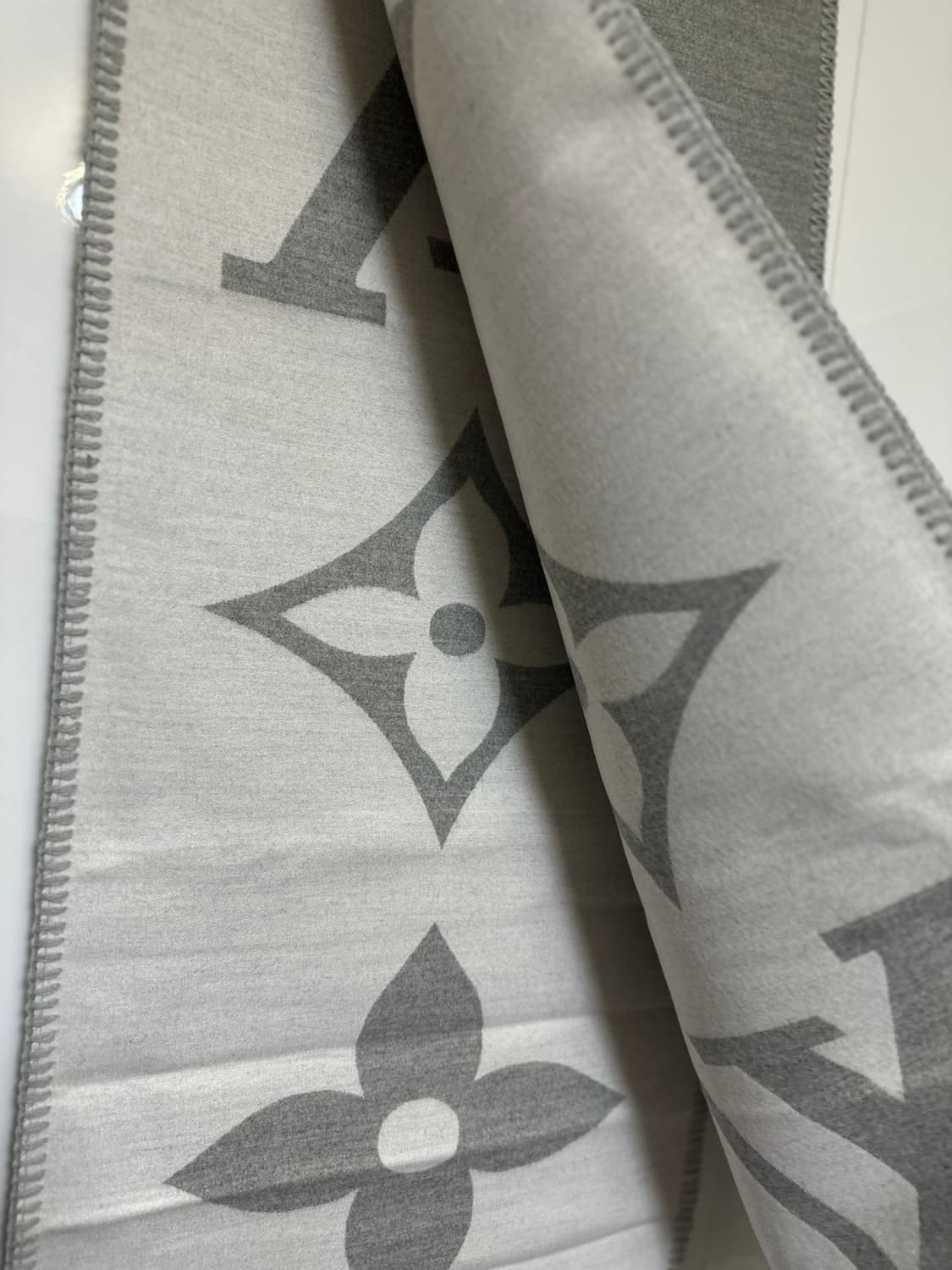 루이비통 LV 회색 울머플러 남여공용 상품이미지3