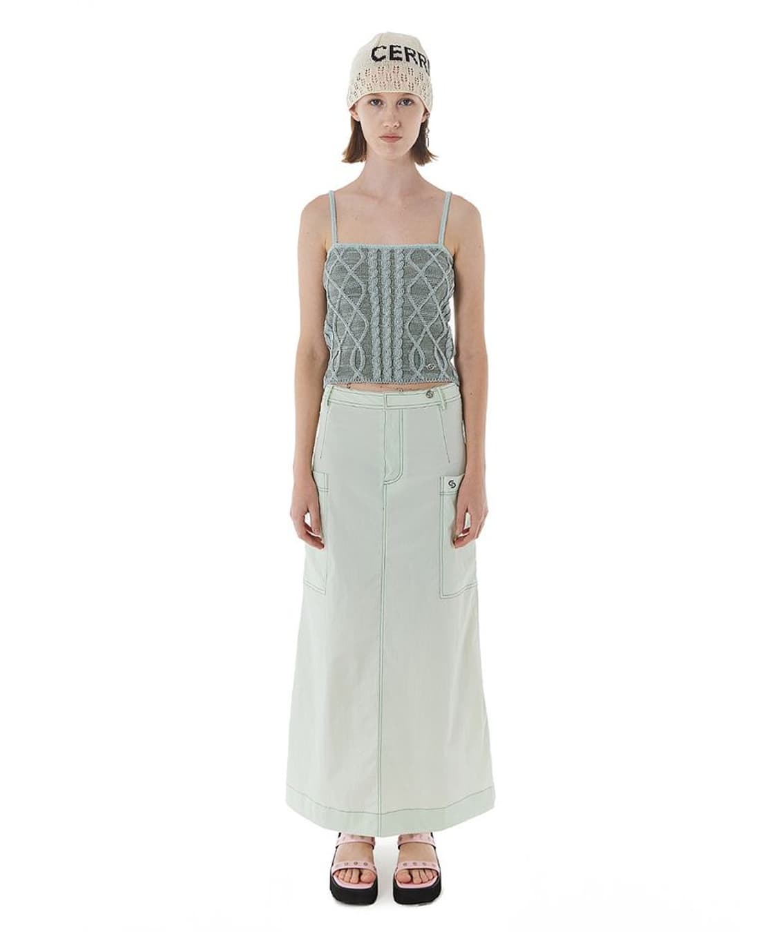 CERRIC 세릭 포켓 슬릿 스커트[1] 상품이미지1
