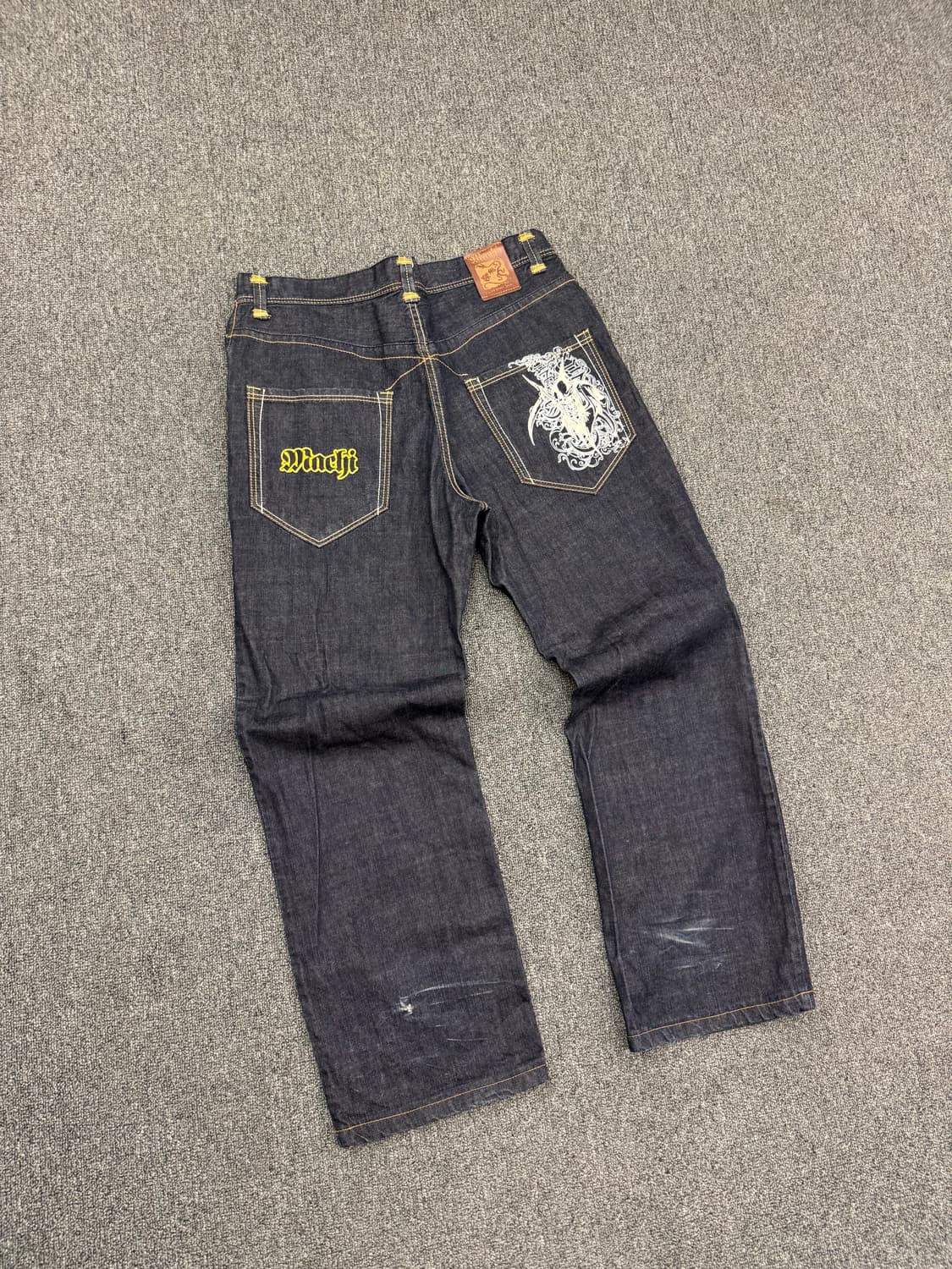 5th Street 빈티지 포켓자수 올드스쿨 힙합팬츠 데님팬츠 상품이미지5