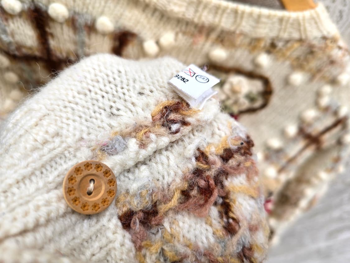 90s 일본 빈티지 니트 가디건 상품이미지7