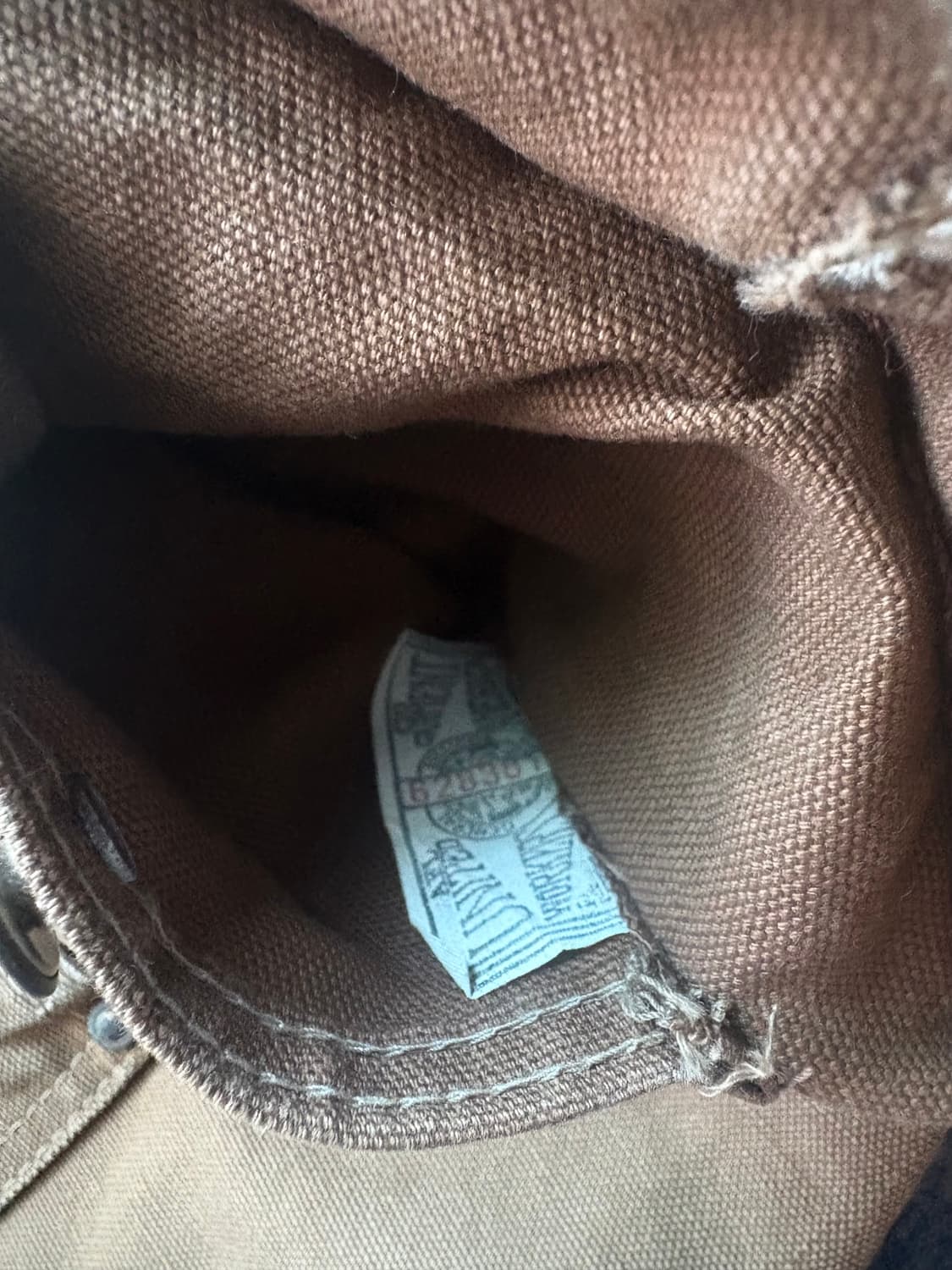 Vintage 70s carhartt 6blc 초어 자켓 상품이미지5