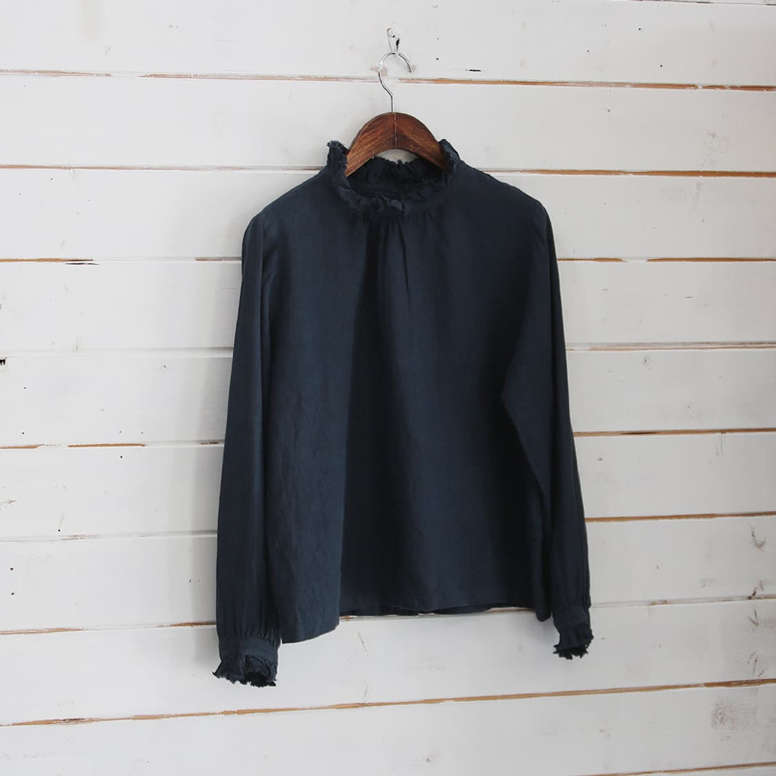 린넨 블라우스 (여성용) 상품이미지2