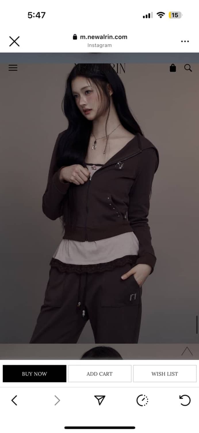 뉴얼린 tracksuit 후집세트 상품이미지2