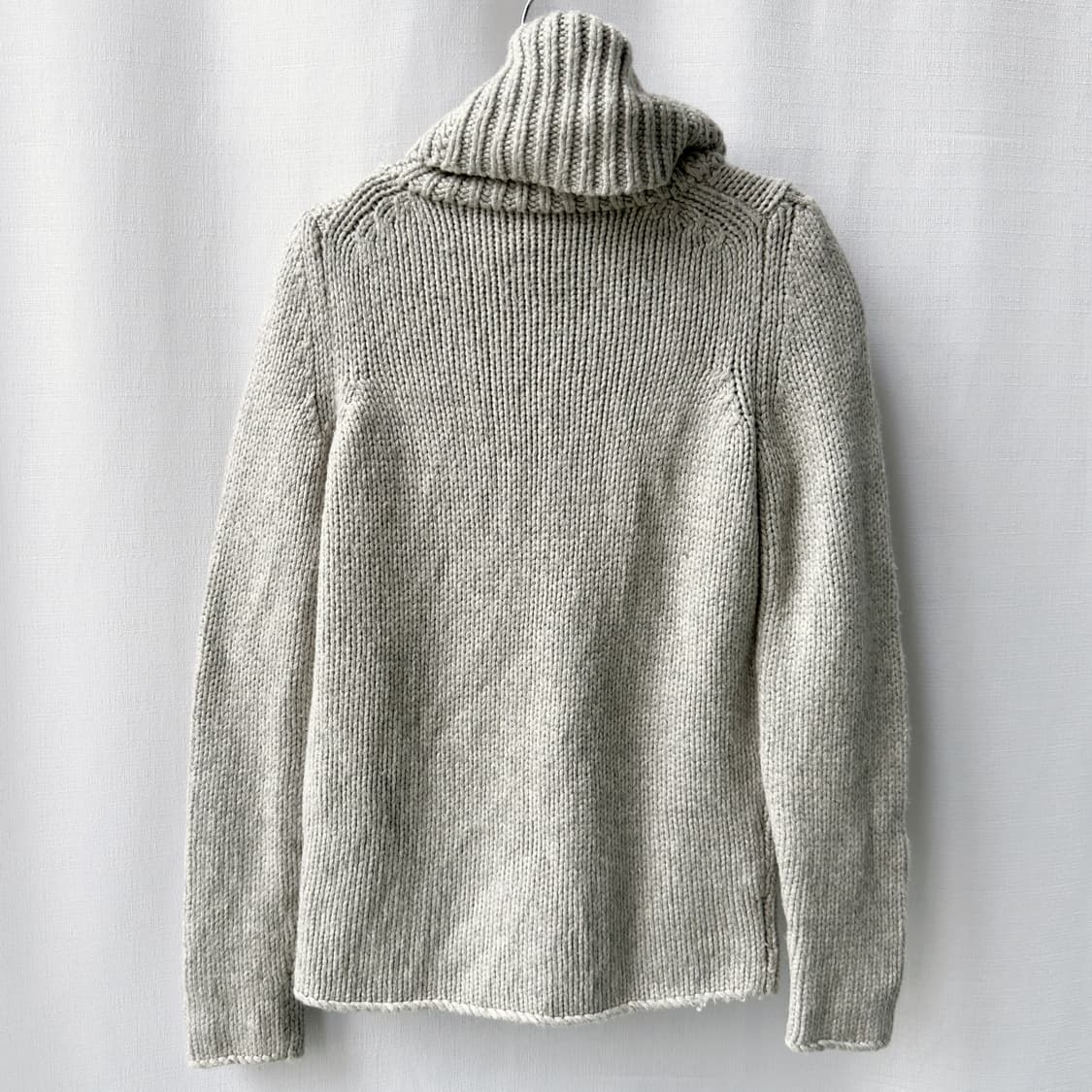 헬무트랭 비스코스 알파카 혼방 터틀넥 니트 그레이 000사이즈 상품이미지7