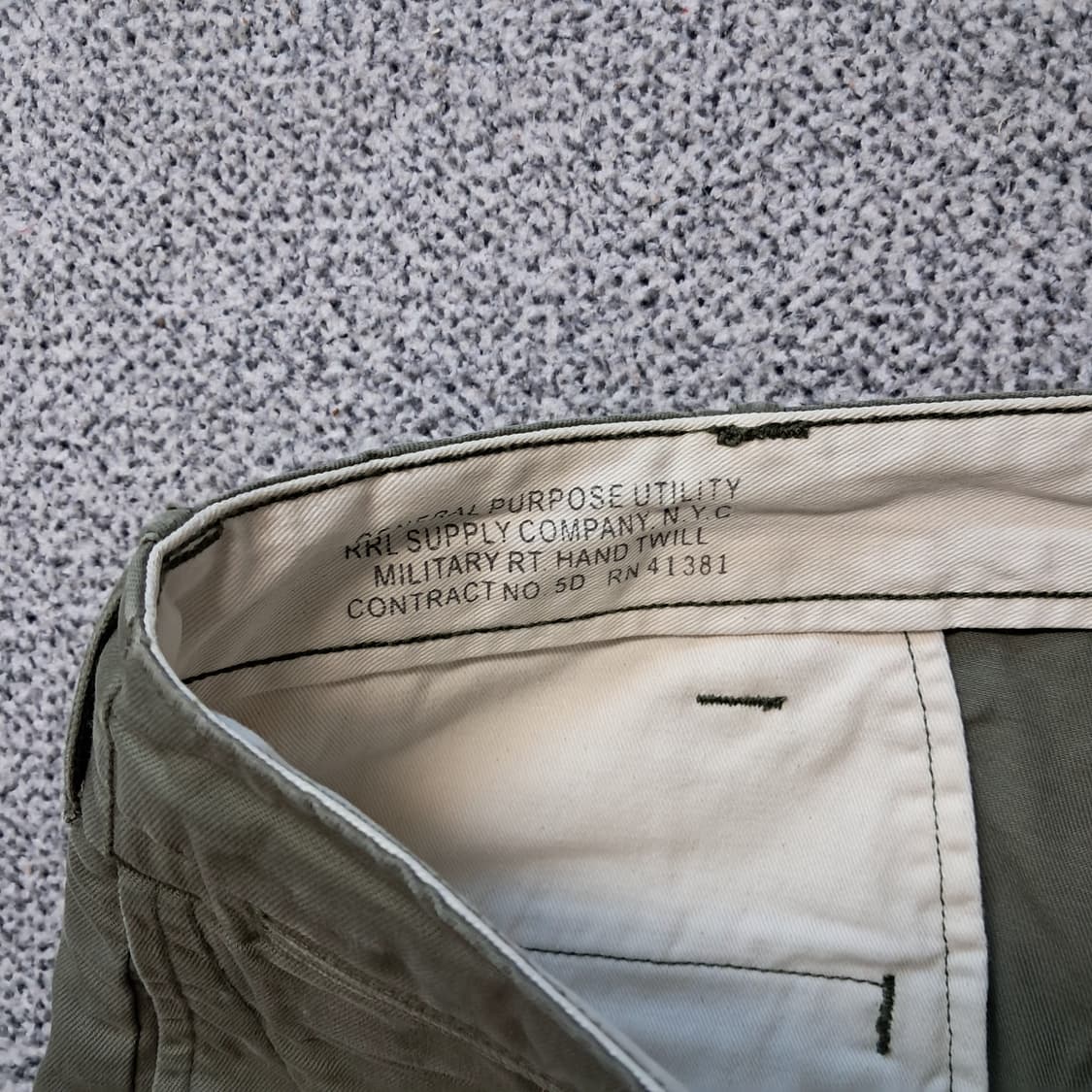 RRL 코튼팬츠 상품이미지3